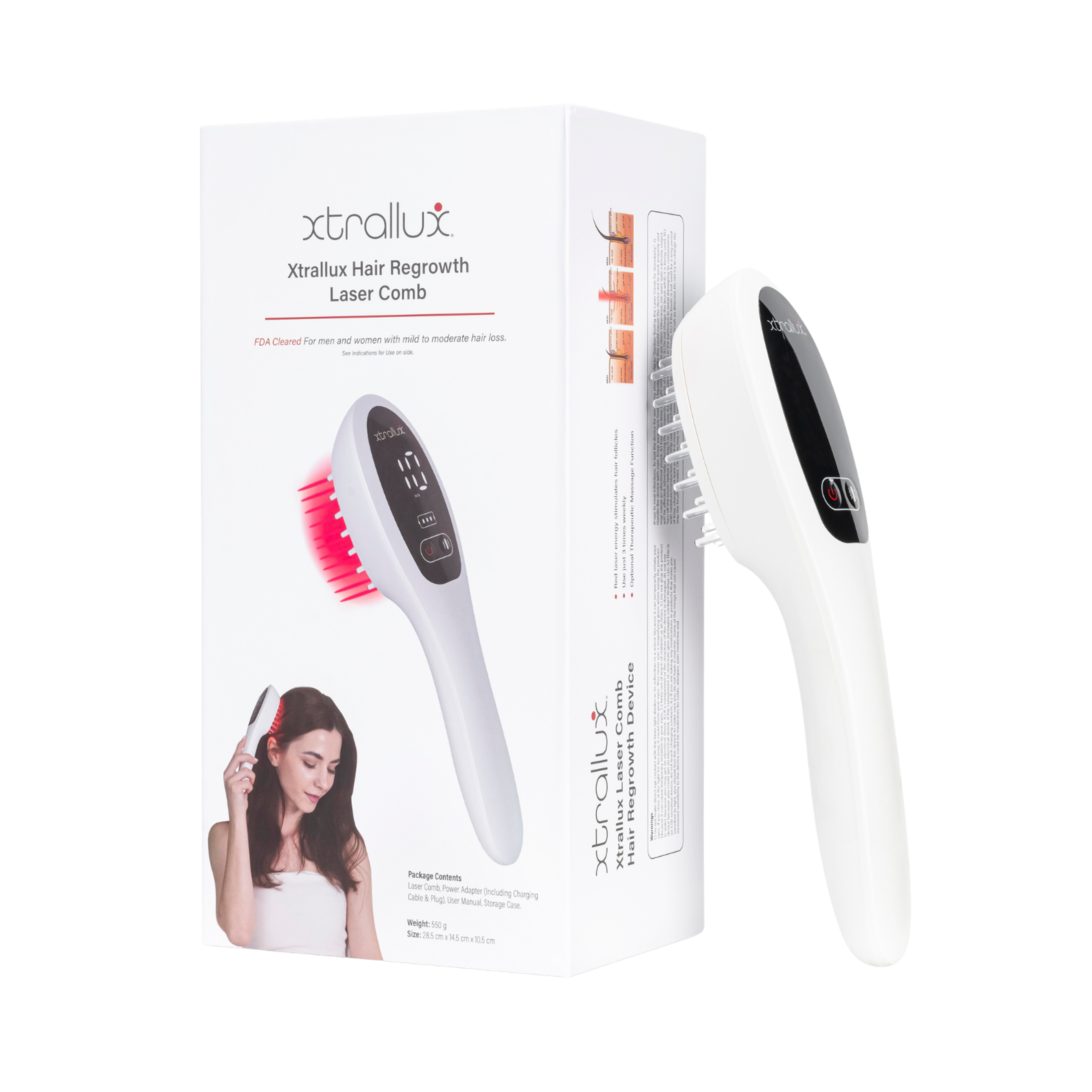 Xtrallux Laser Comb Alpha for Hair Growth