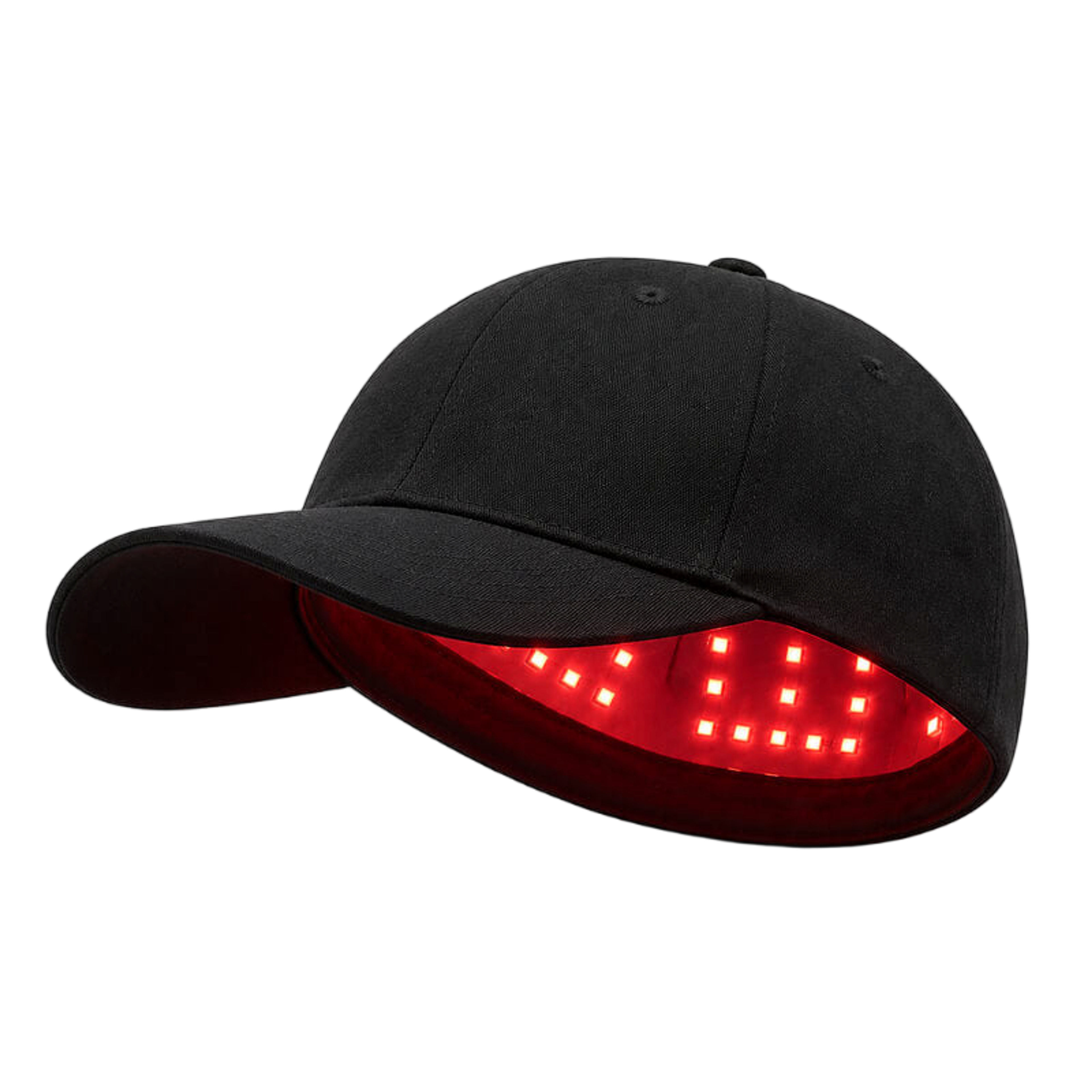 Red light therapy cap product rendering