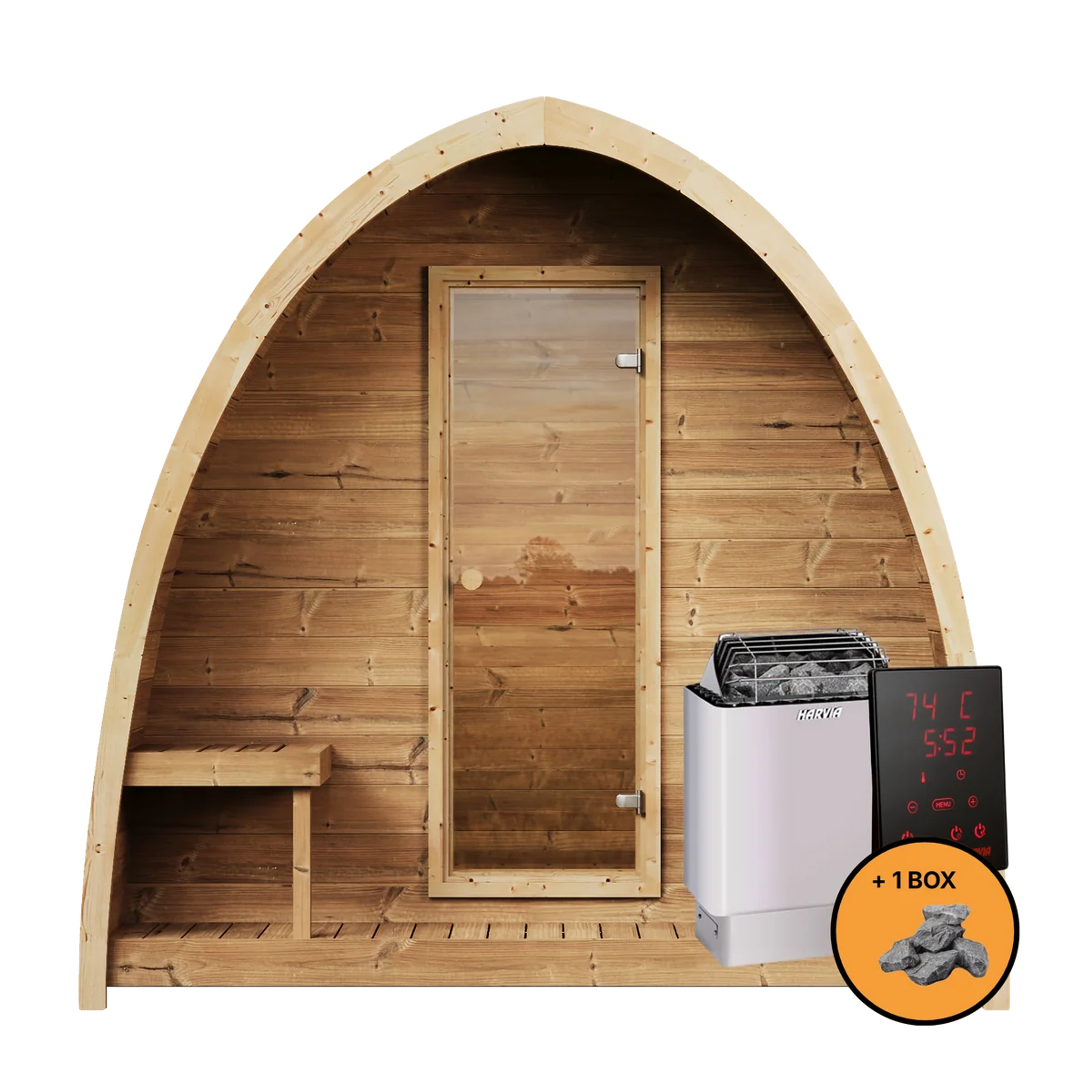 SaunaLife G3 Outdoor Home Sauna