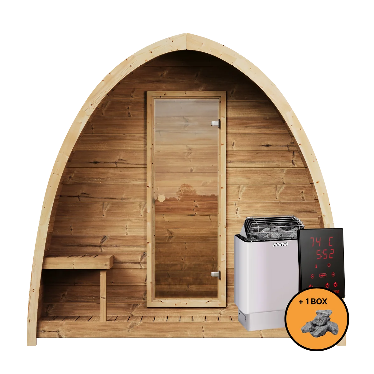 SaunaLife G3 Outdoor Home Sauna