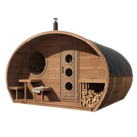 SaunaLife G11 Garden Series 8-person Outdoor Sauna