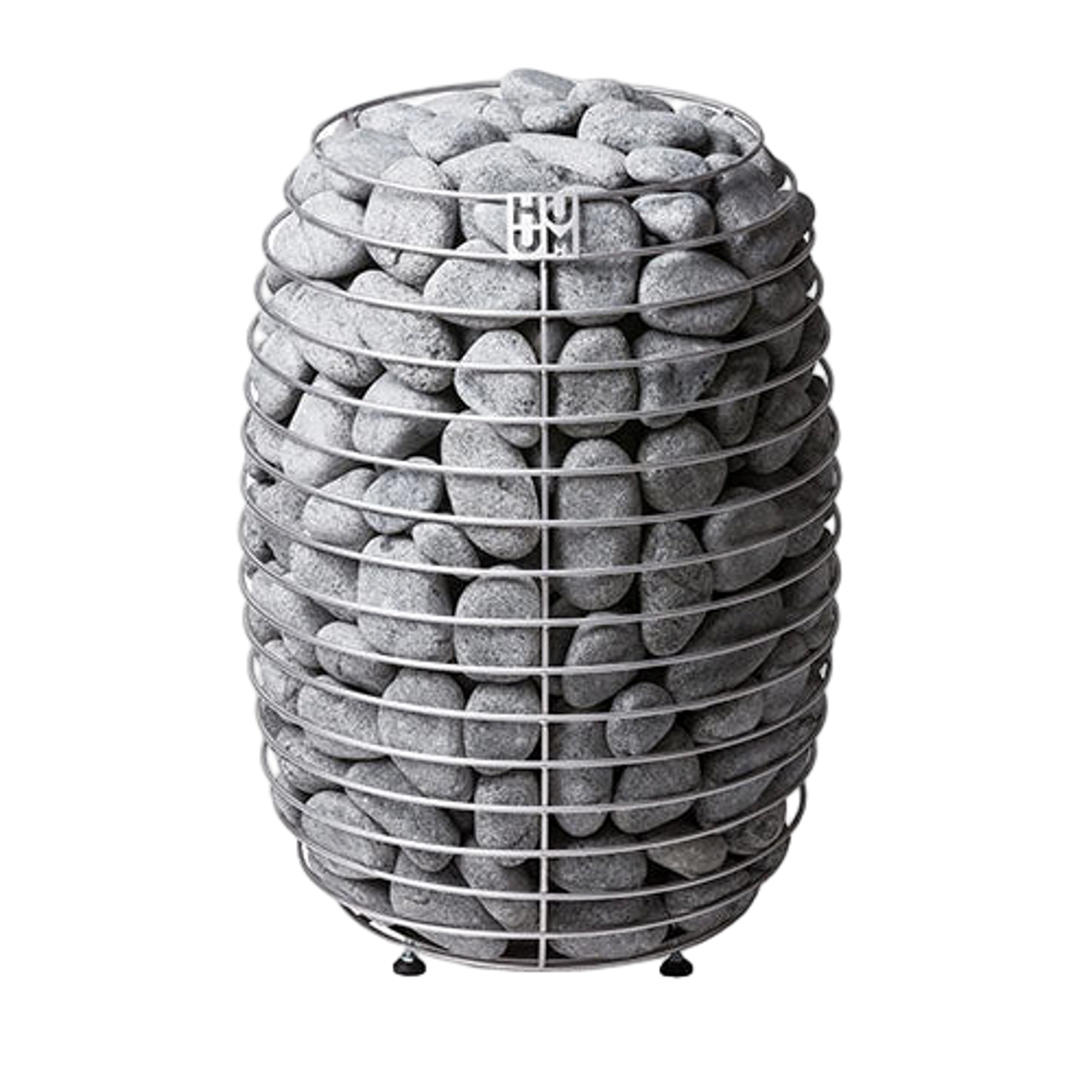 HUUM Hive sauna heater with stones loaded