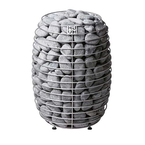 HUUM Hive sauna heater with stones loaded