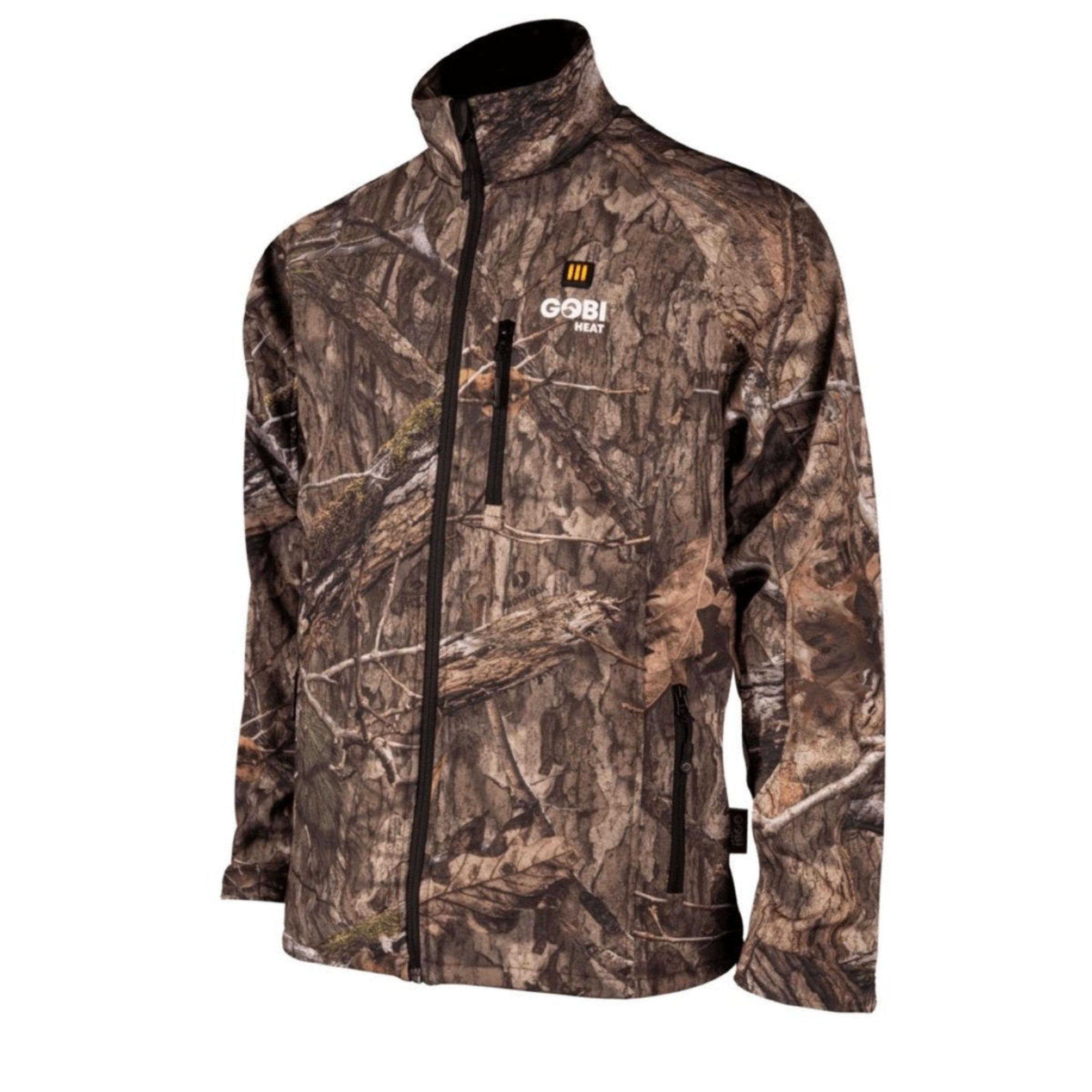 Product image for Sahara Men's Heated Hunting Jacket - Mossy Oak Camo in Mossy Oak Country DNA