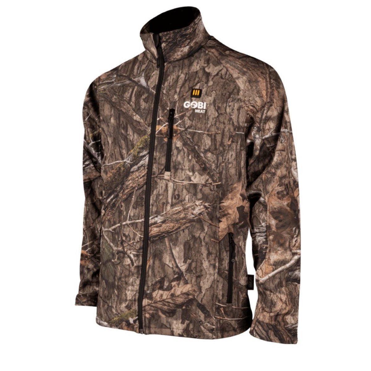 Product image for Sahara Men's Heated Hunting Jacket - Mossy Oak Camo in Mossy Oak Country DNA