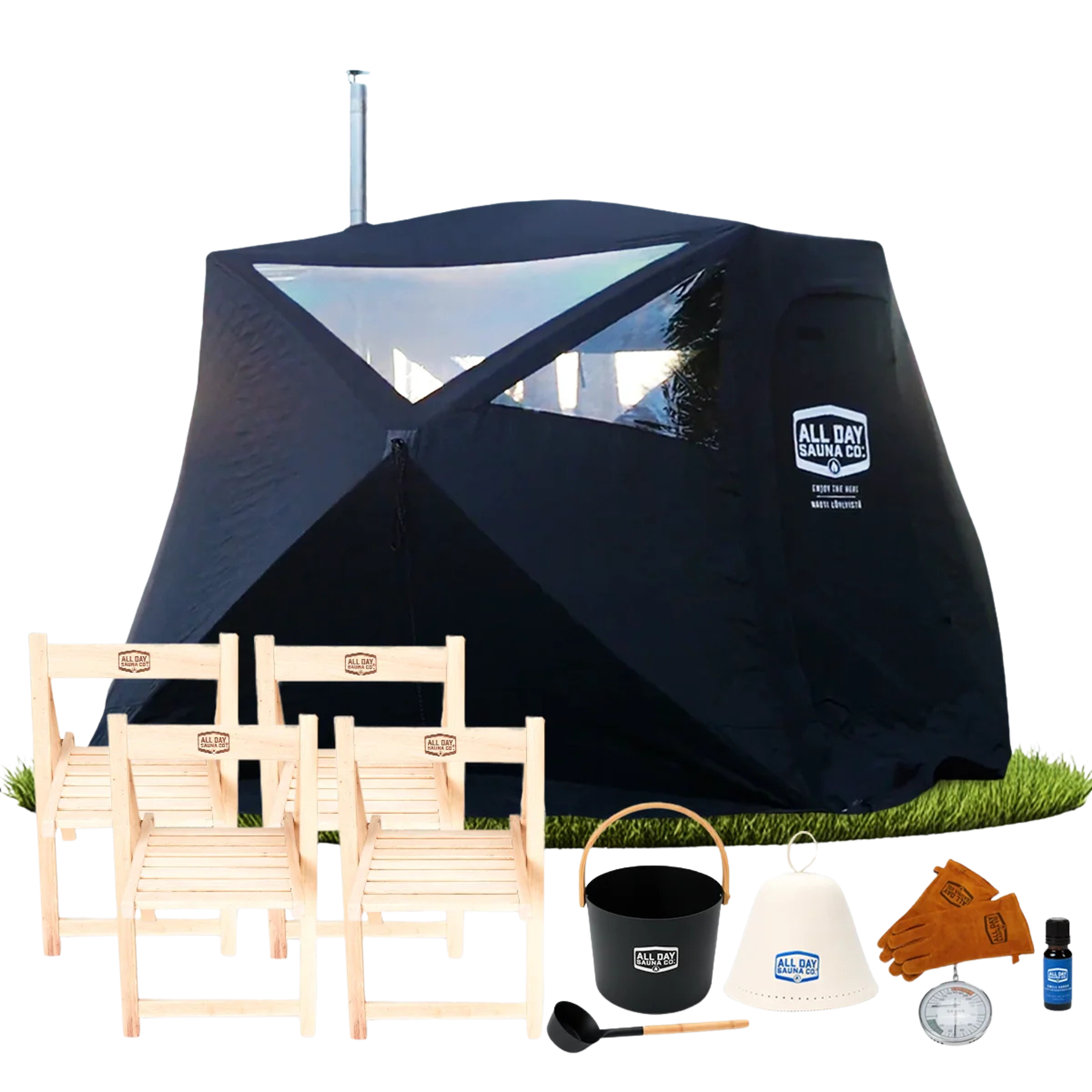 Outdoor Sauna Deluxe Package