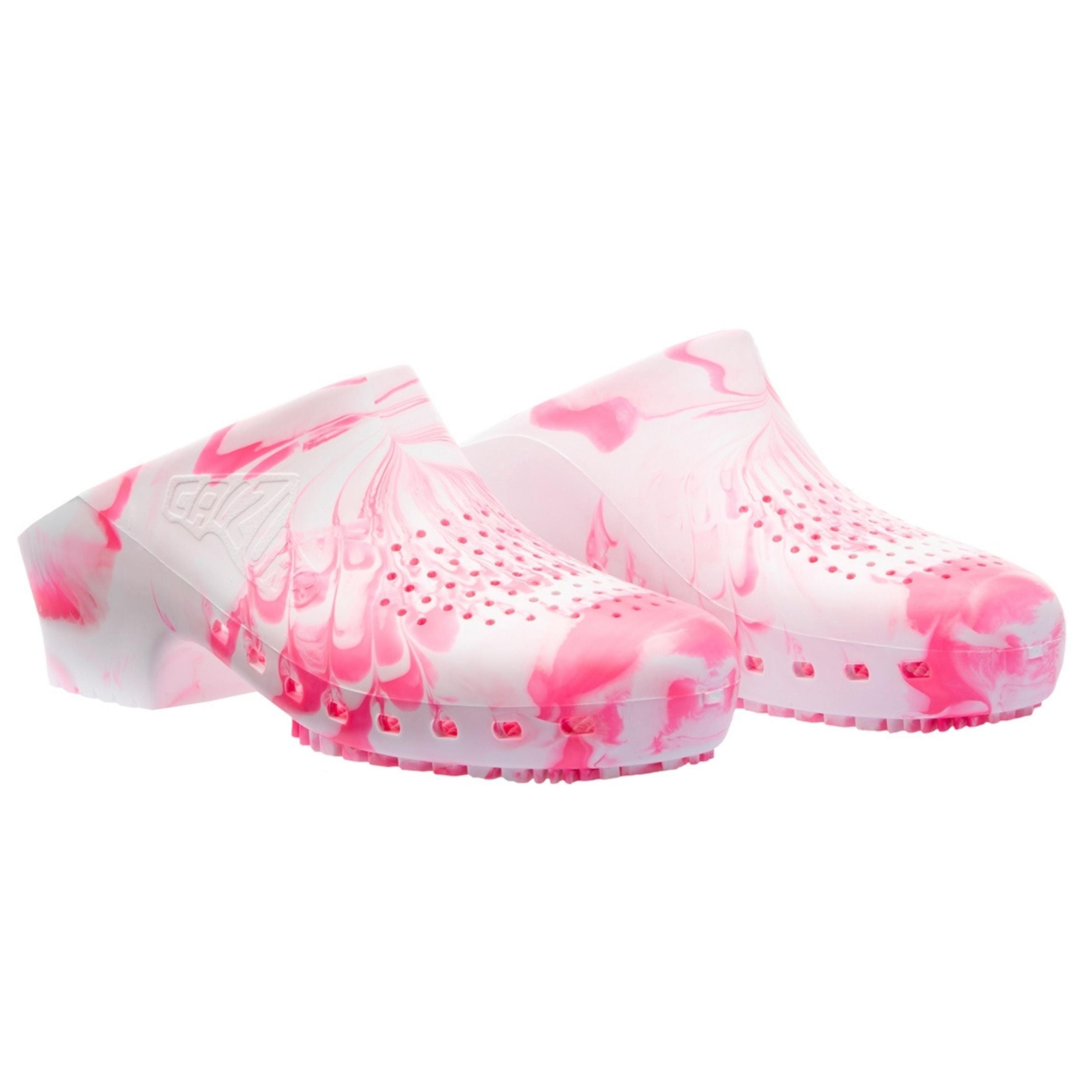 Calzuro Classic With Holes Pink/White image 5