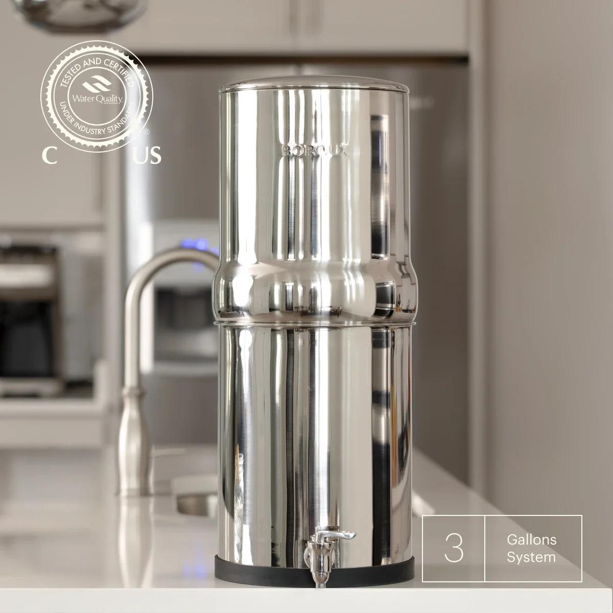 Product image for legacy.™ Water Filter System in Polished Stainless Steel