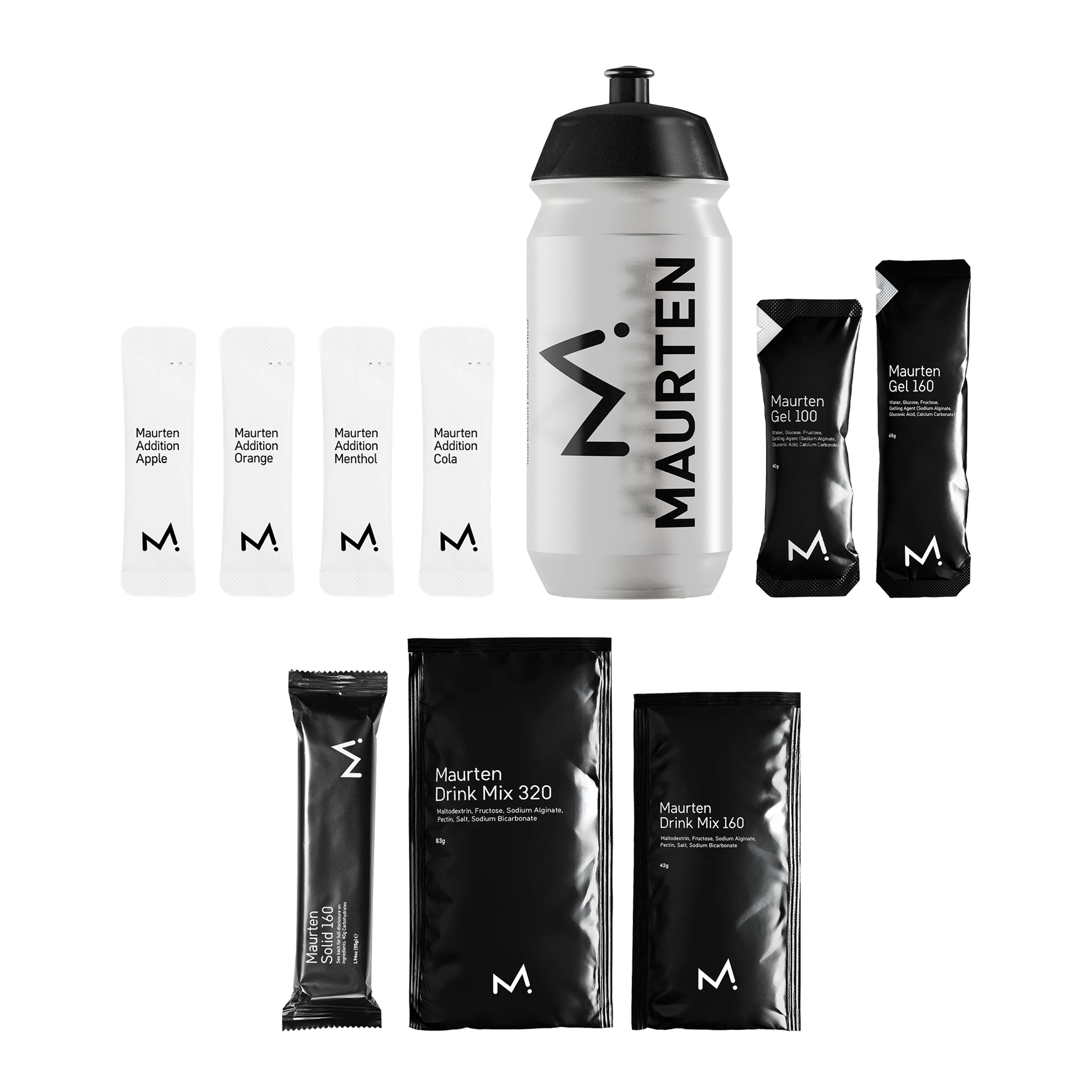 Maurten Tour Pack variety pack of gels and drink mixes
