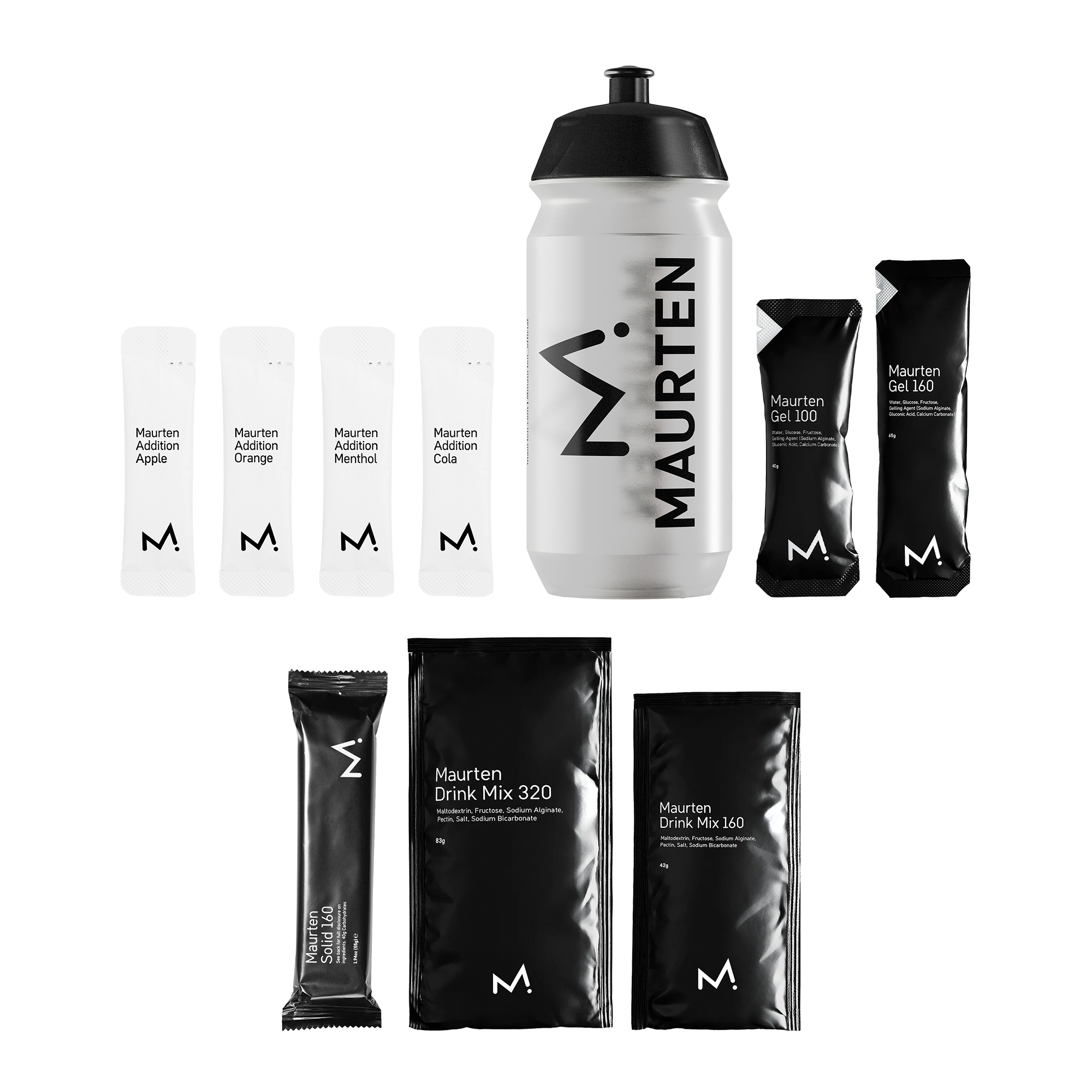 Maurten Tour Pack variety pack of gels and drink mixes