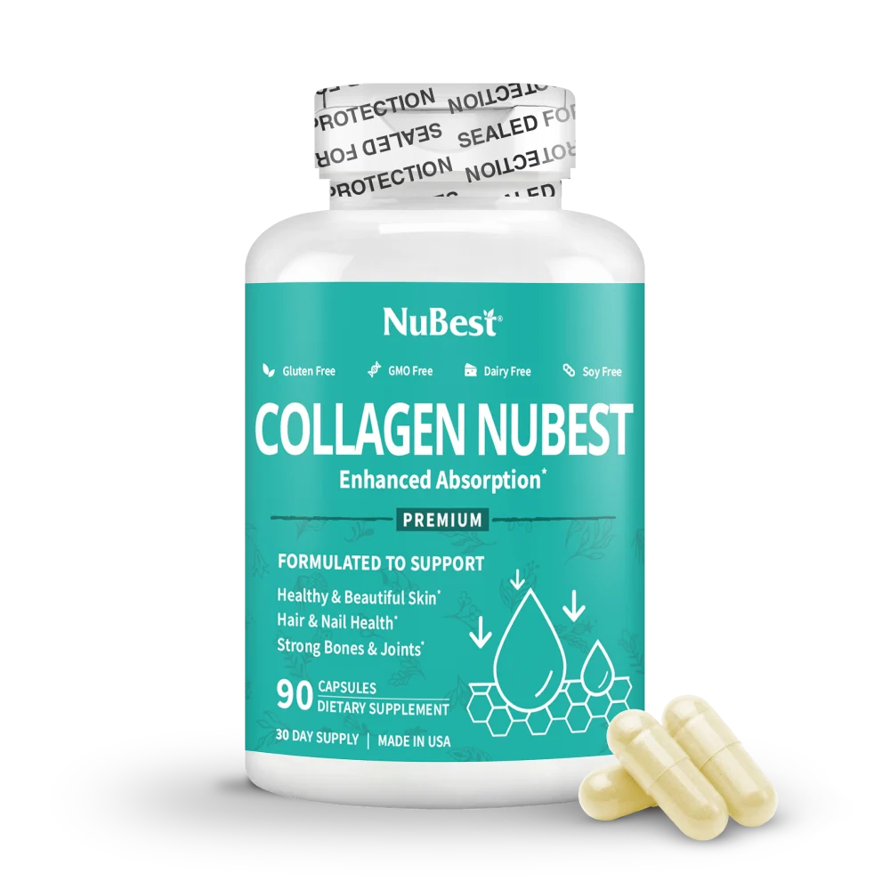 Collagen NuBest, Healthy Skin, Hair & Nails, 90 Capsules