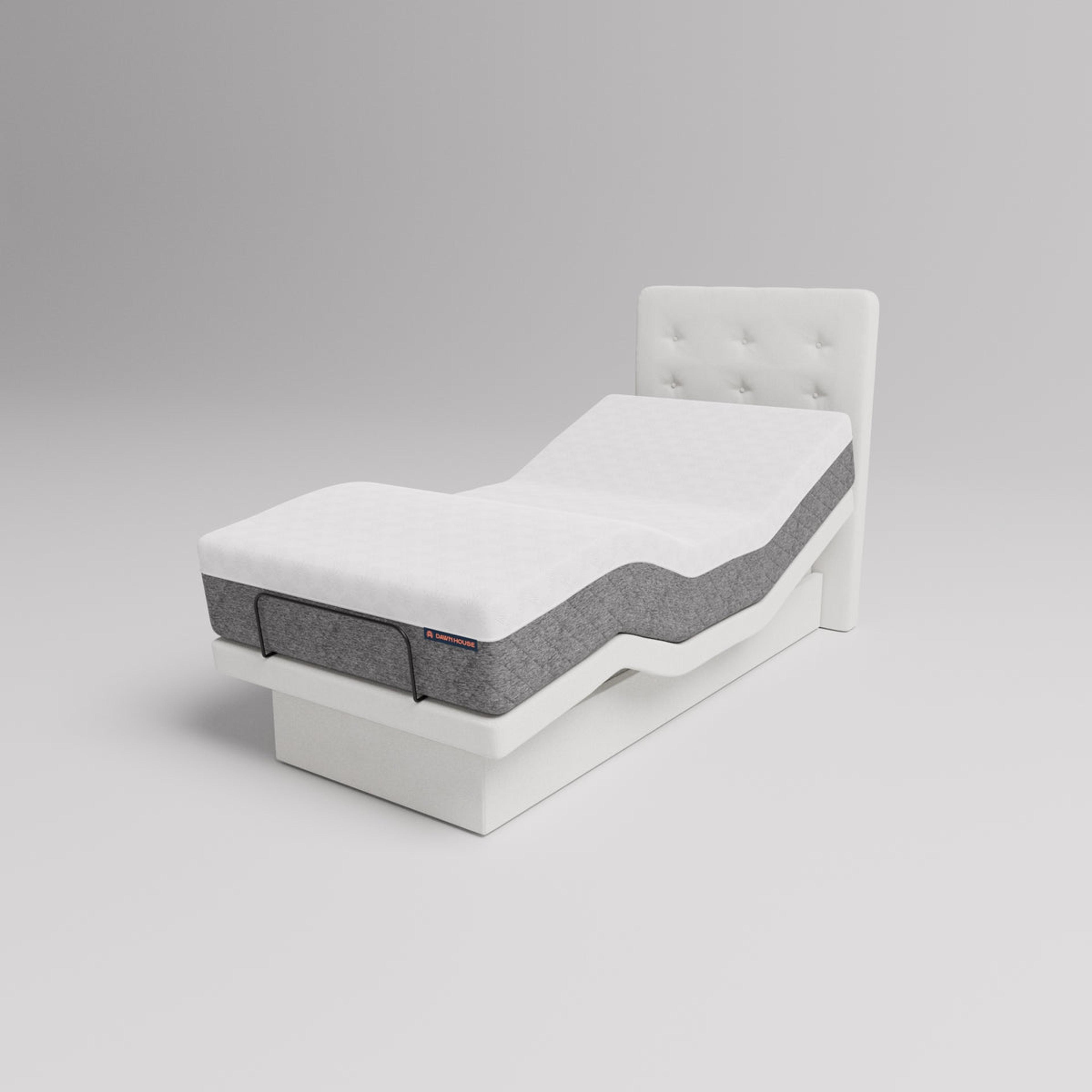 Product image for Dawn House Adjustable Hi-Low Smart Bed in Ivory