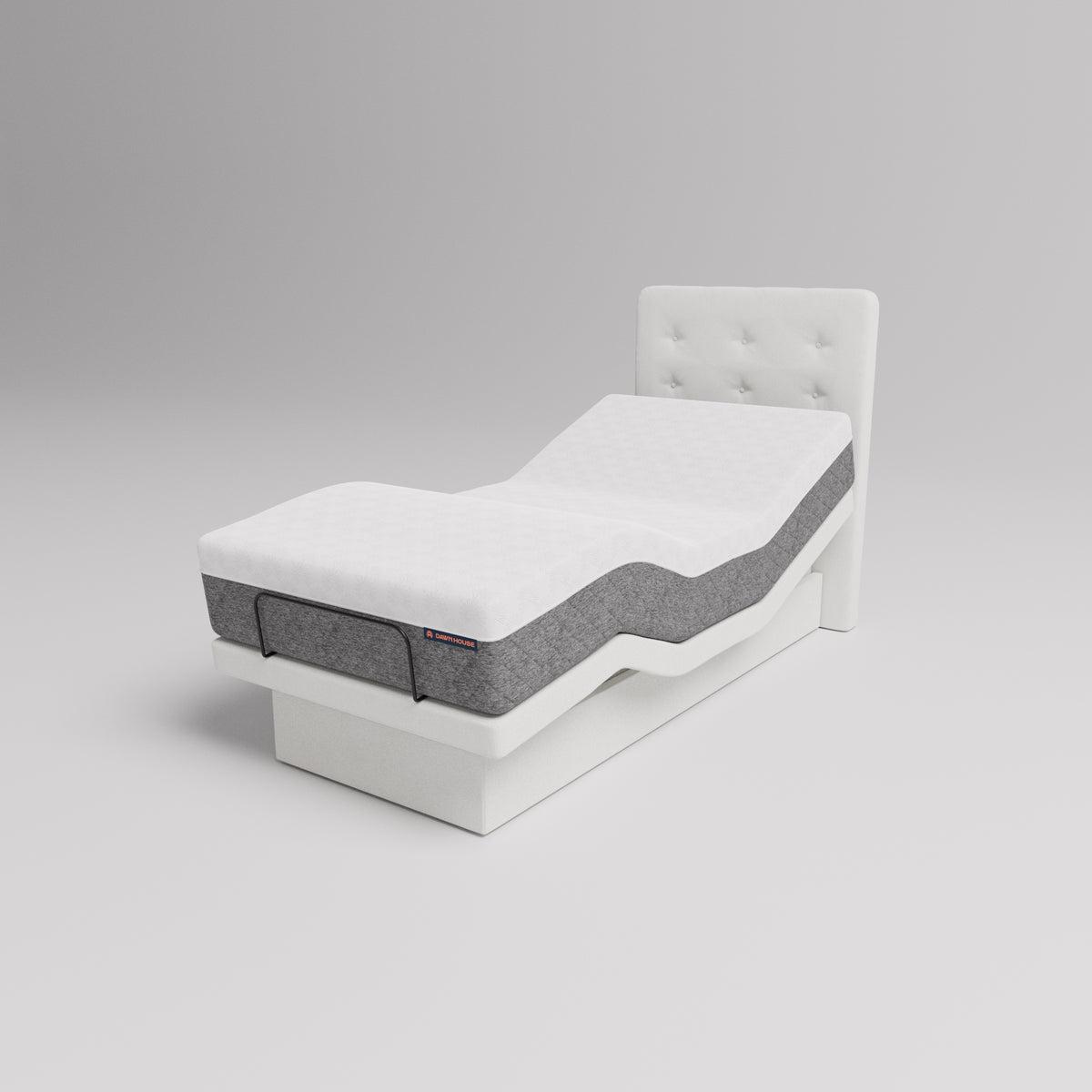 Product image for Dawn House Adjustable Hi-Low Smart Bed in Ivory