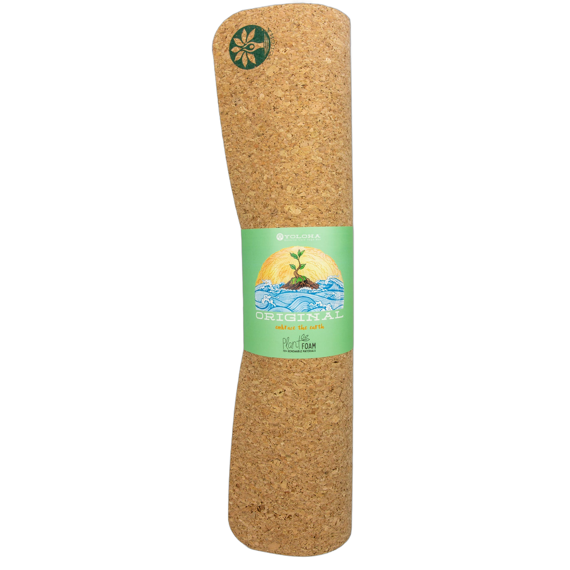 Pond of Harmony Aura Cork Yoga Mat - 72" x 26"