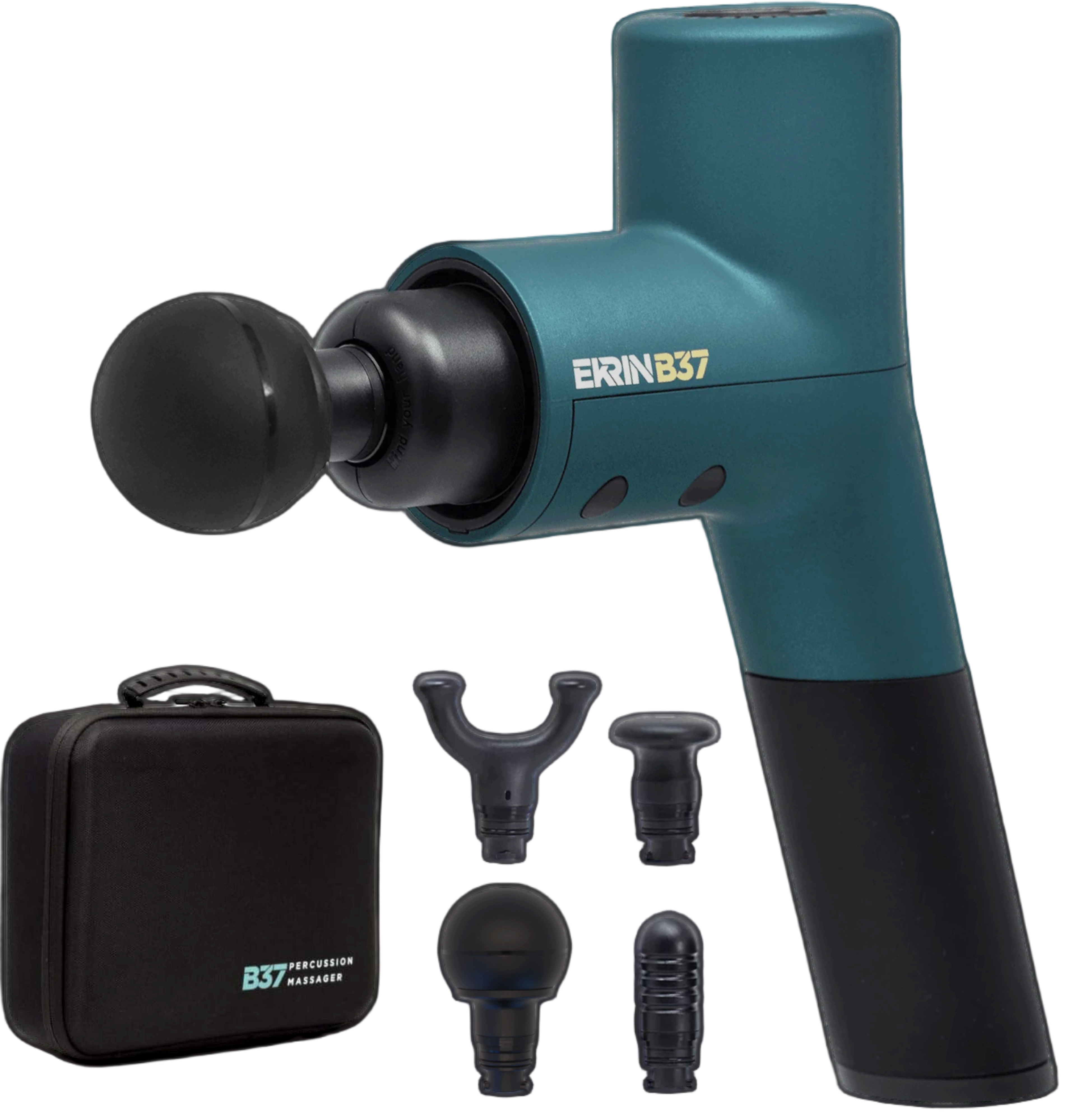 Ekrin B37 percussion massager with attachments