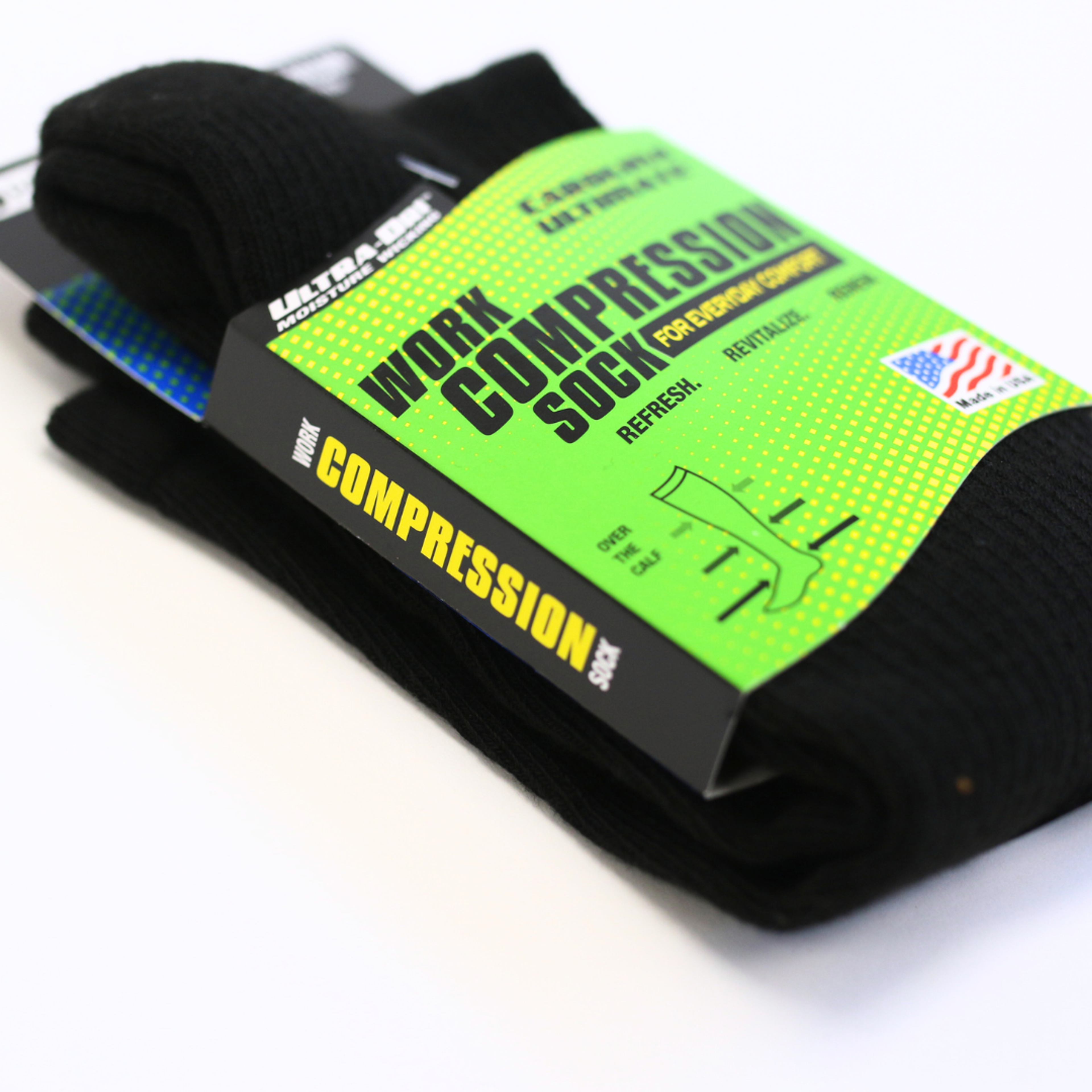 Black Compression Sock image 3