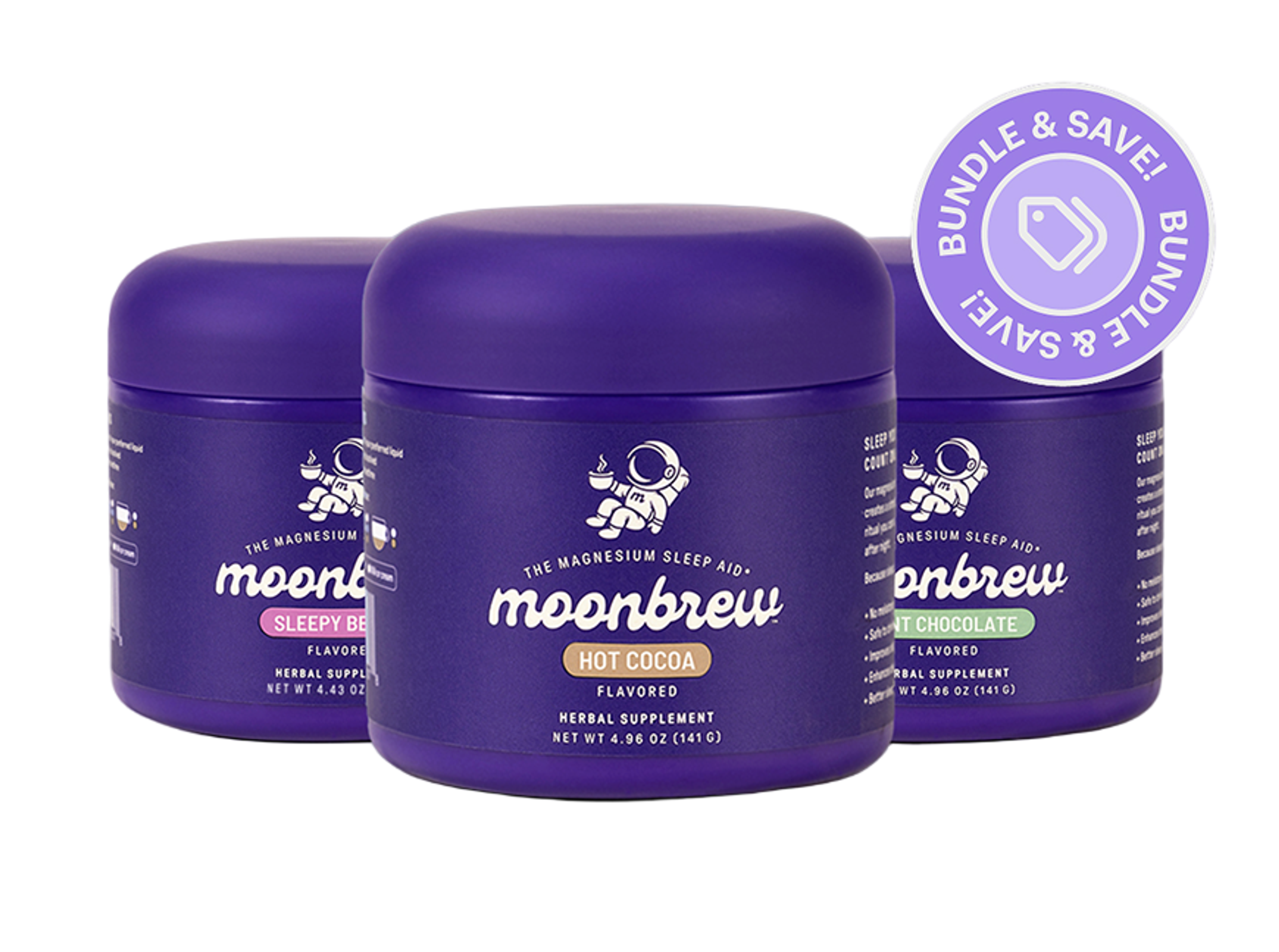 MoonBrew Classics Bundle package with three flavor pouches