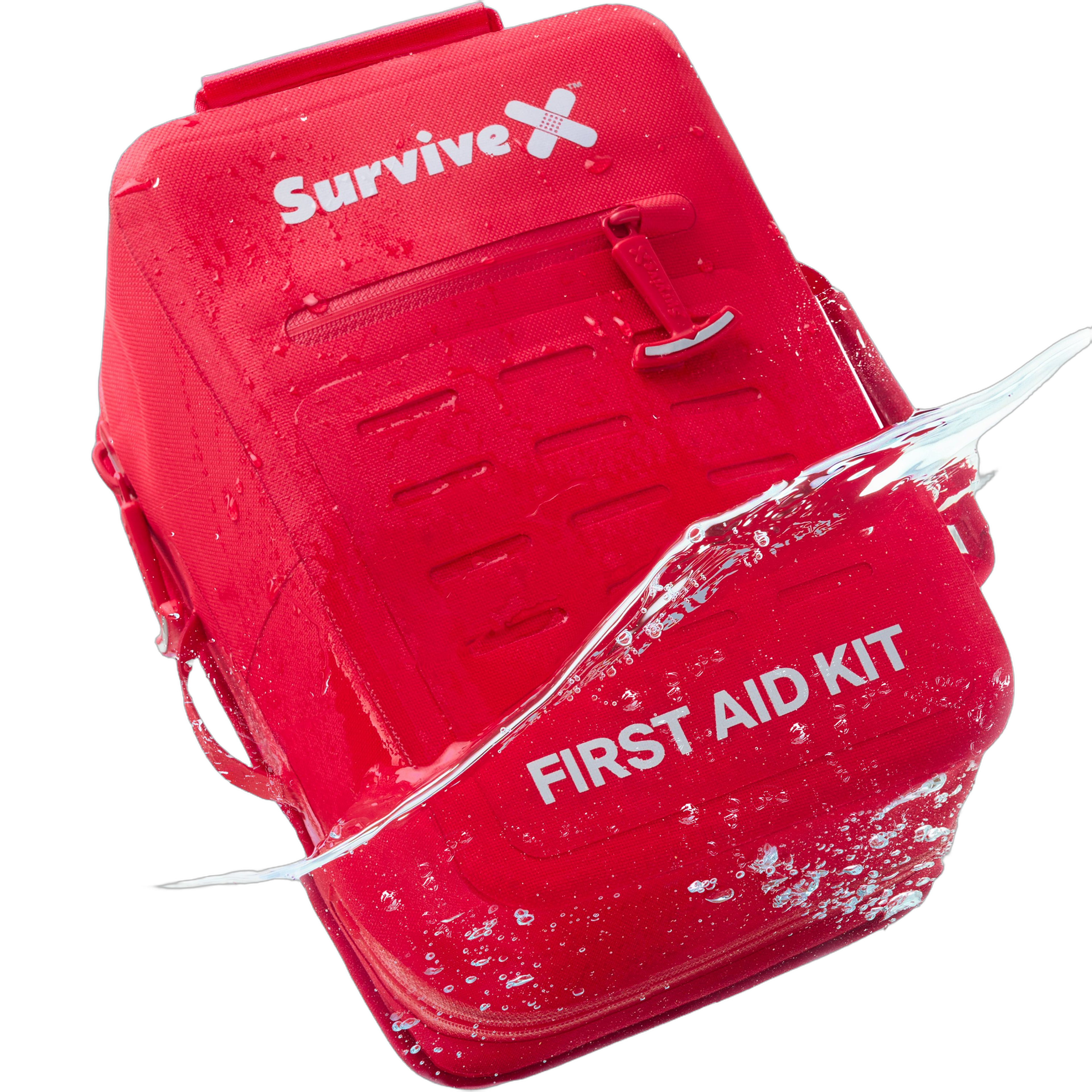 SurviveX Large Waterproof First Aid Kit