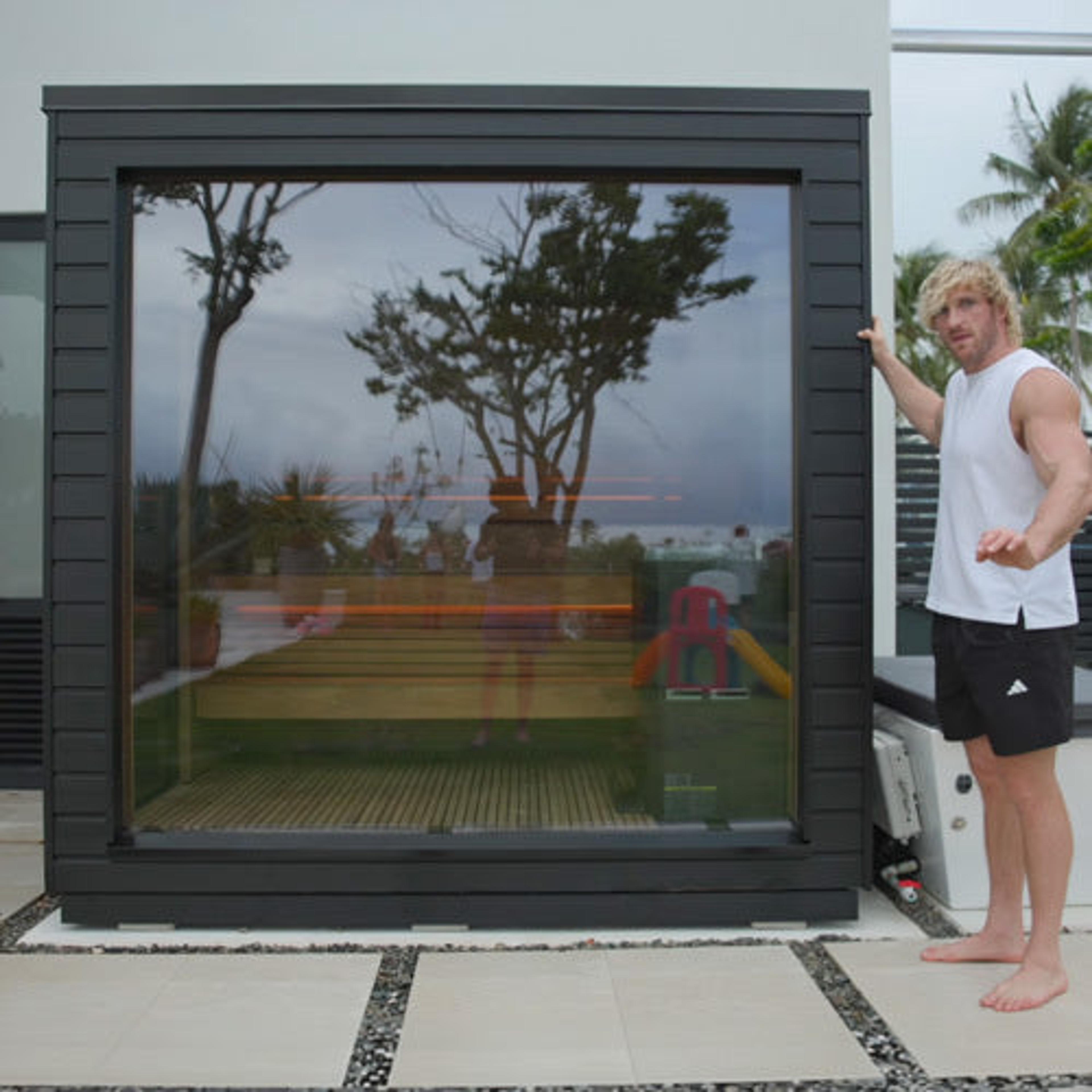 SaunaLife Garden G6 Luxury Outdoor Home Sauna | 5 Person Sauna, Pre-Assembled image 2