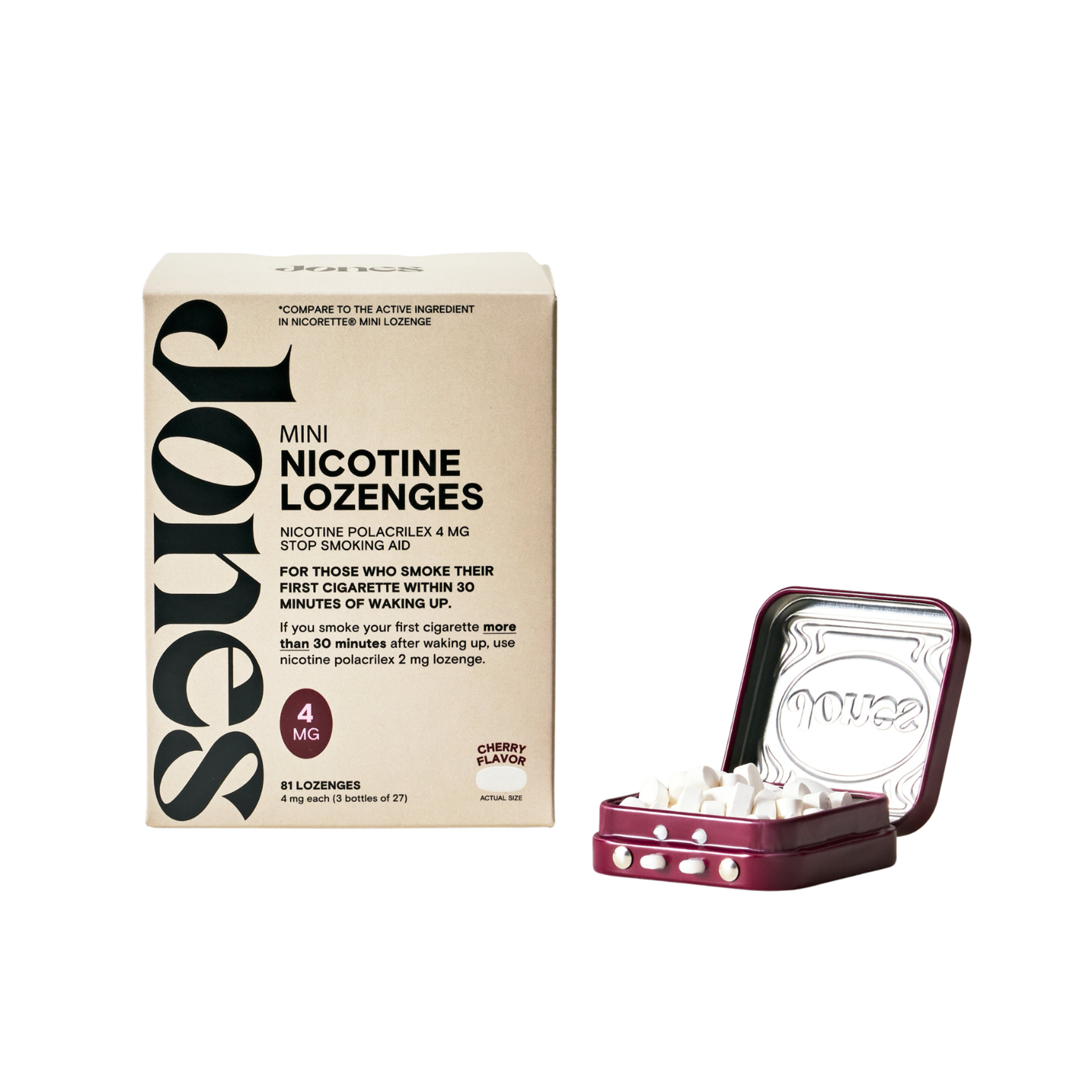 Cherry Nicotine Mints