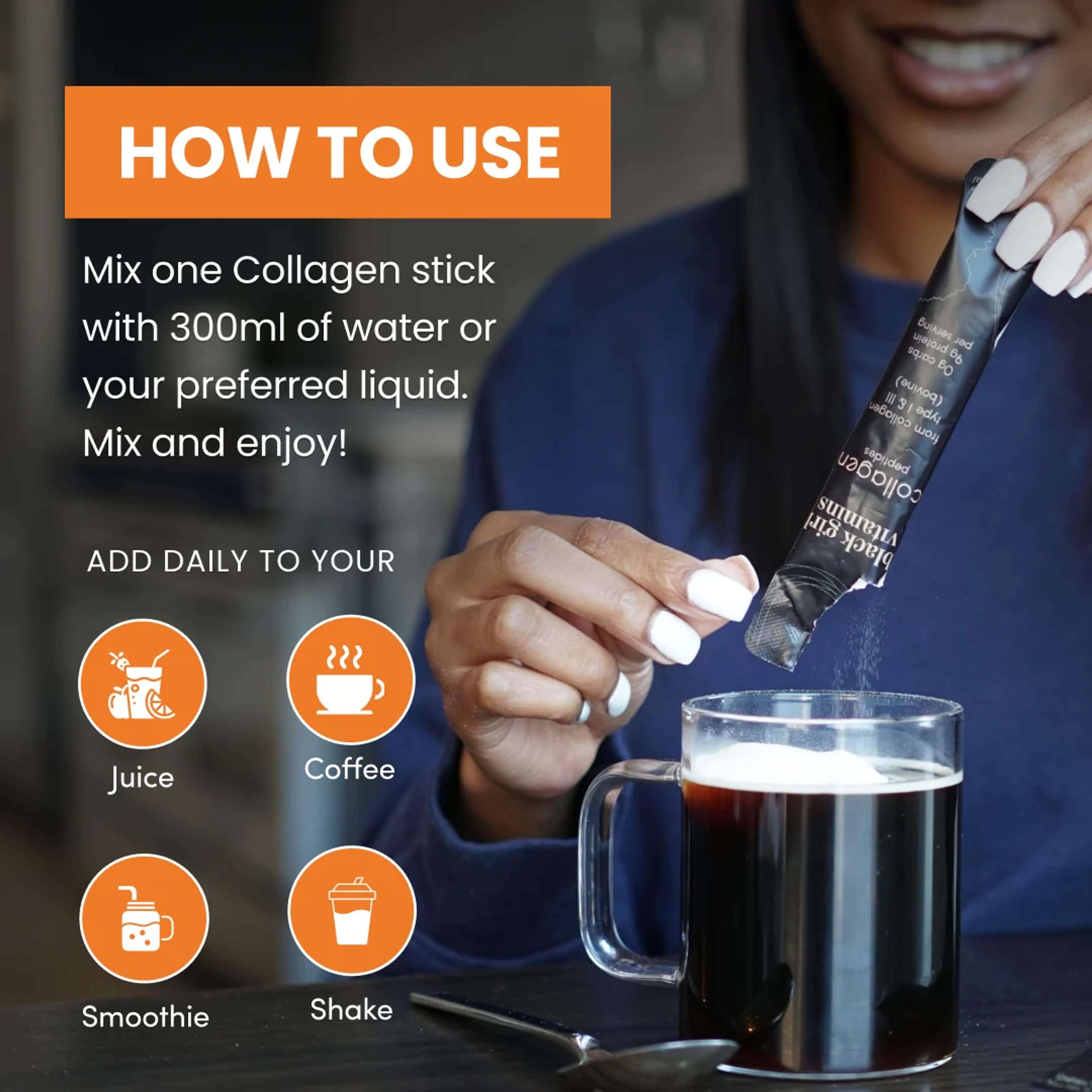 Collagen Powder Stick Packs, view 6