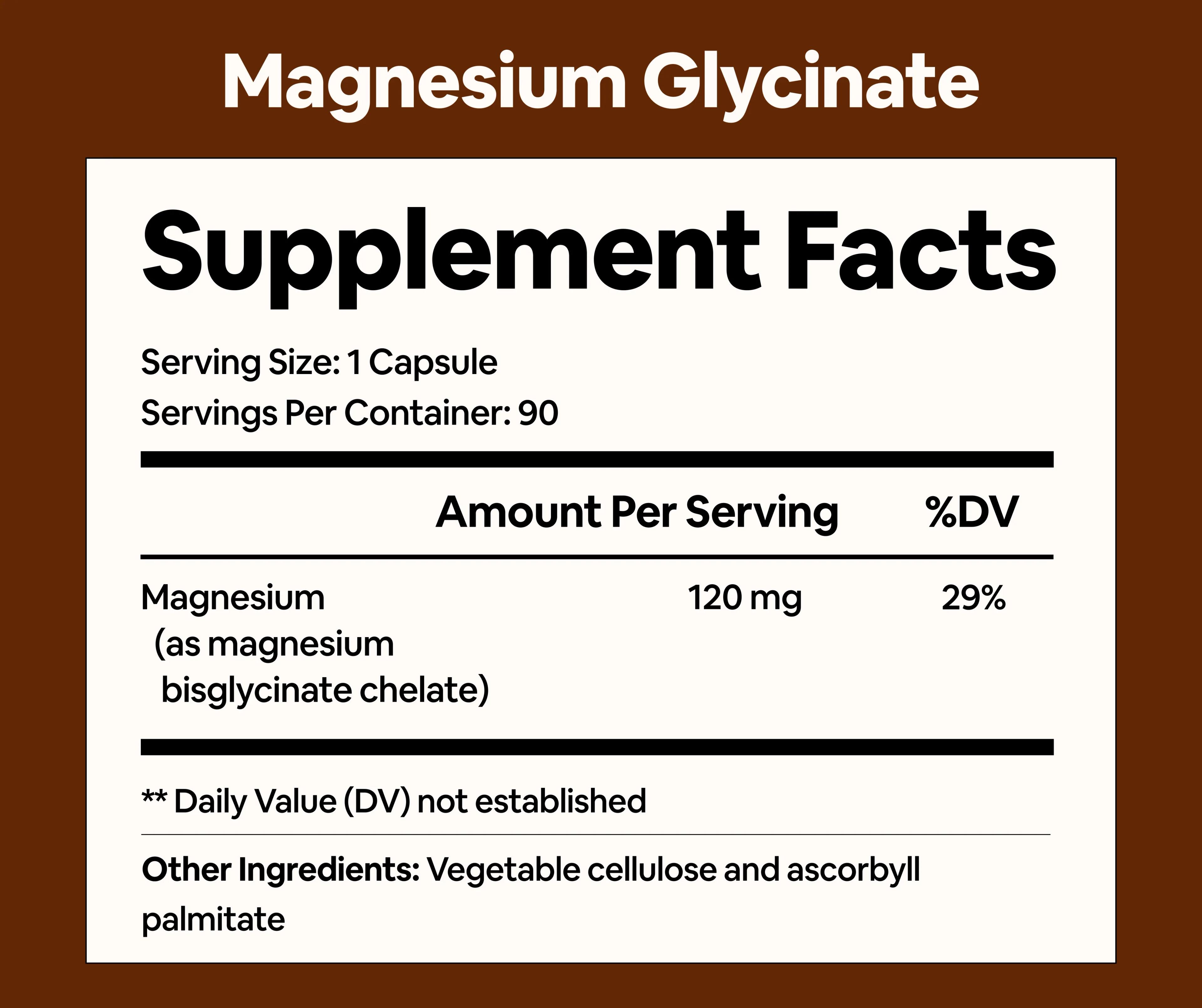 Magnesium Glycinate Capsules, view 3