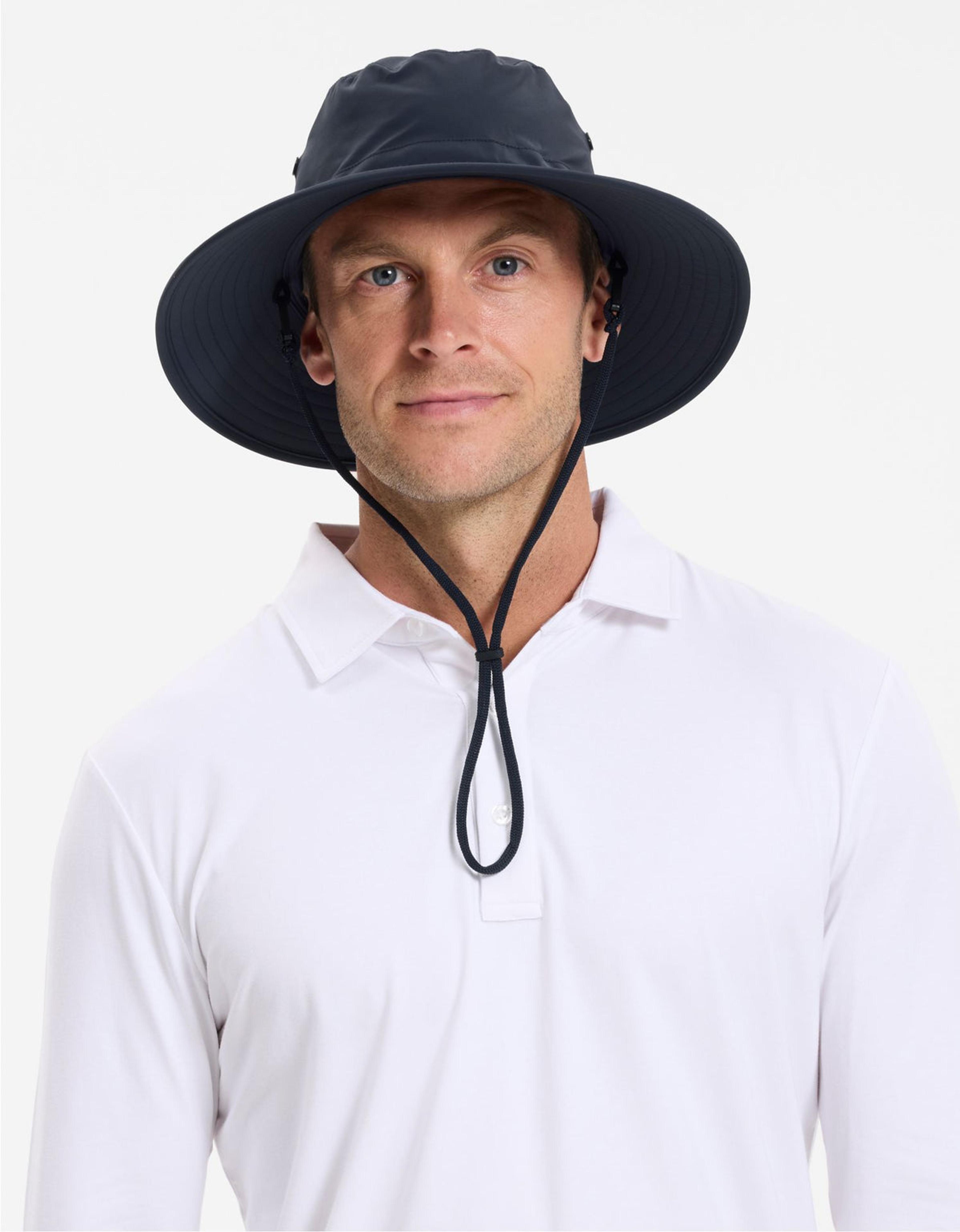 Traveller Broad Brim Sun Hat UPF 50+ in Navy