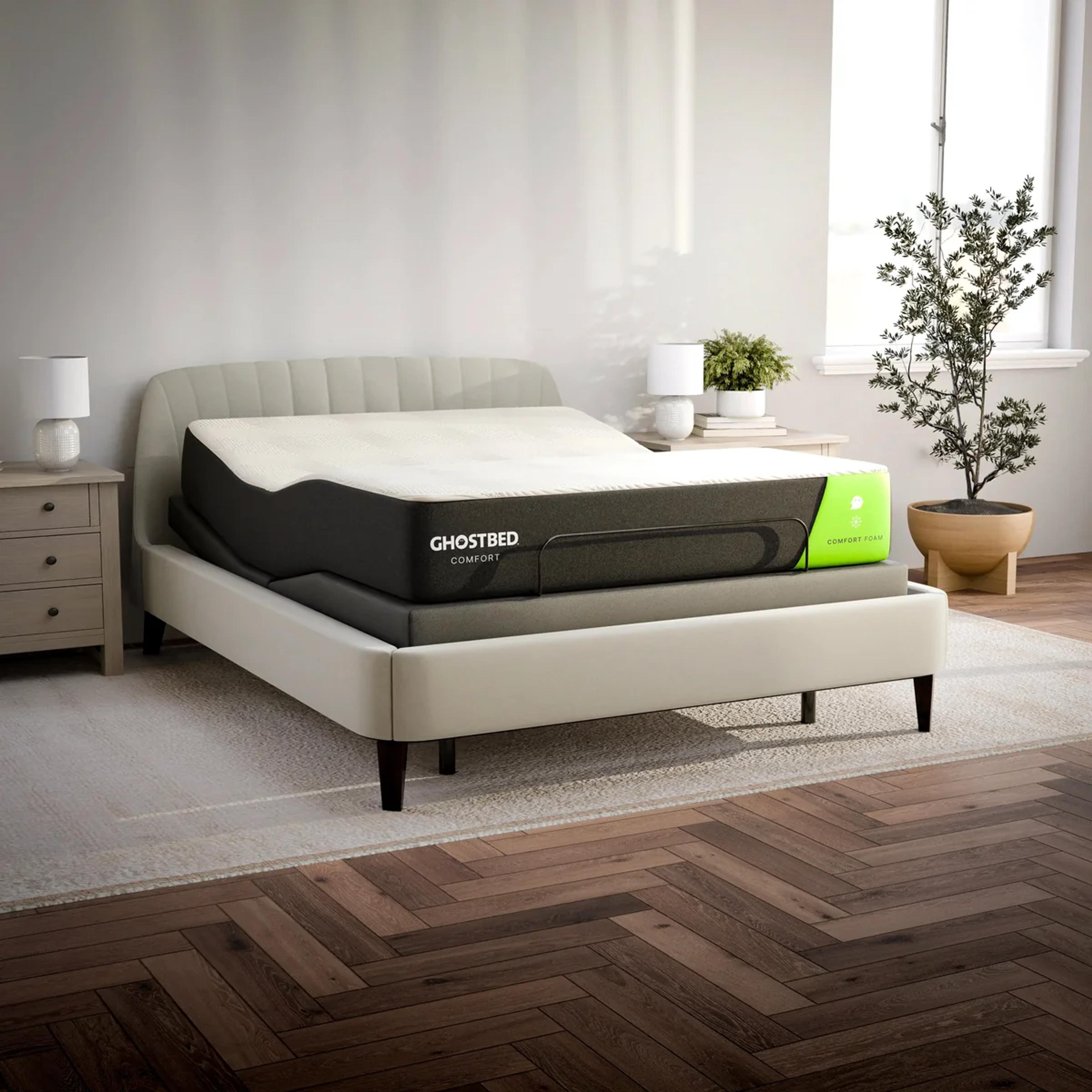 GhostBed Adjustable Base Combo Bundle