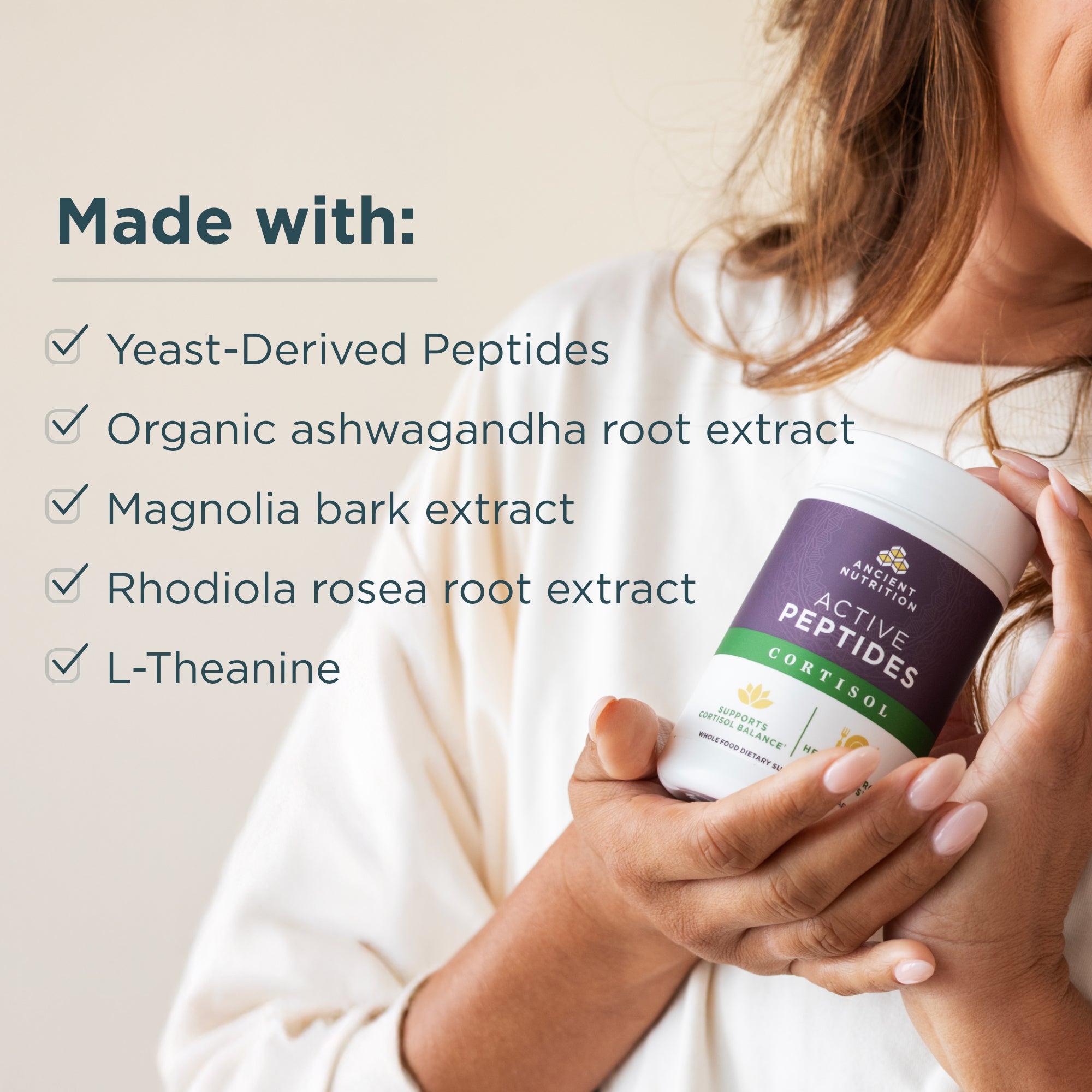Ancient Nutrition Active Peptides Cortisol image 4