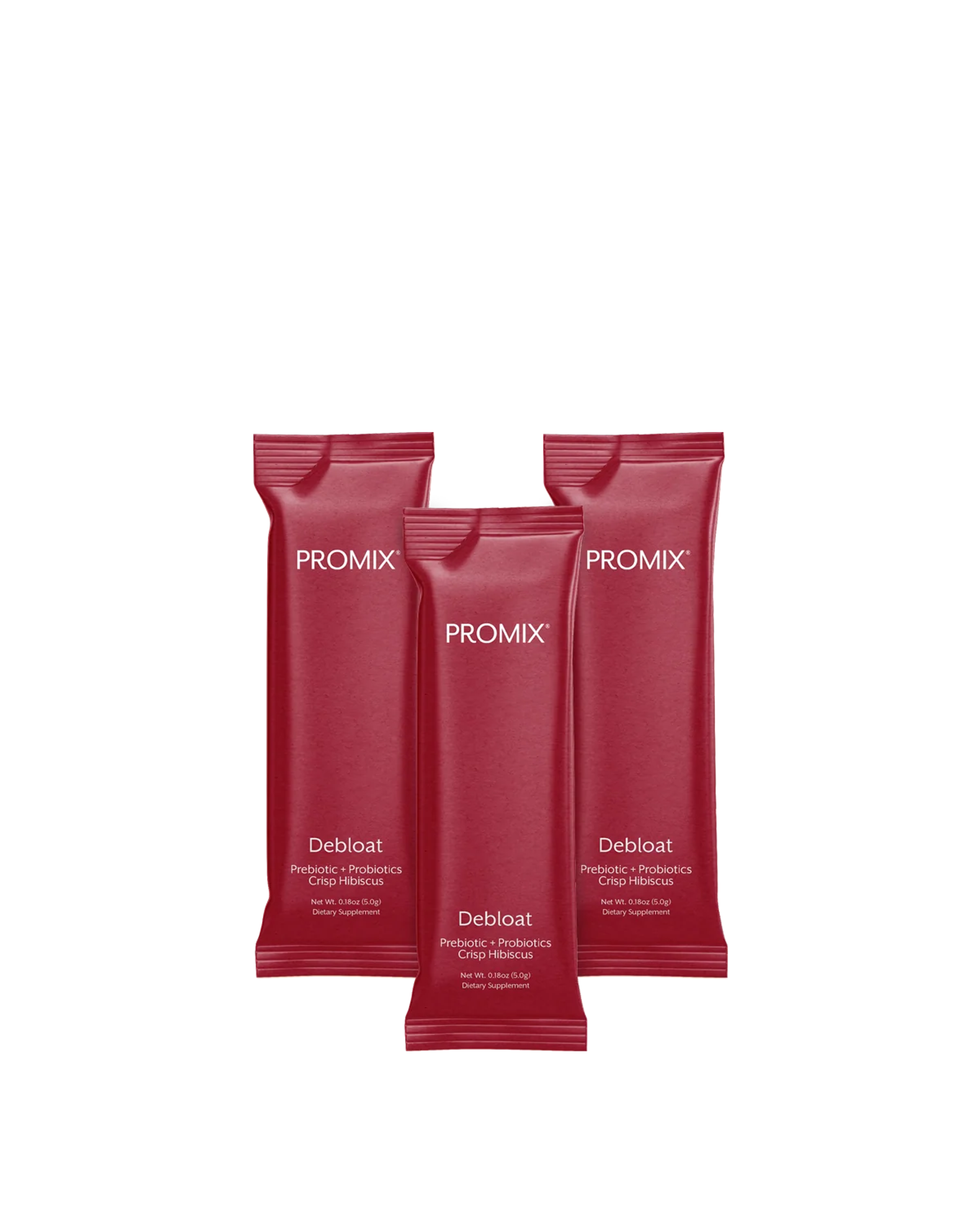 Promix Crisp Hibiscus Debloat Prebiotic + Probiotic