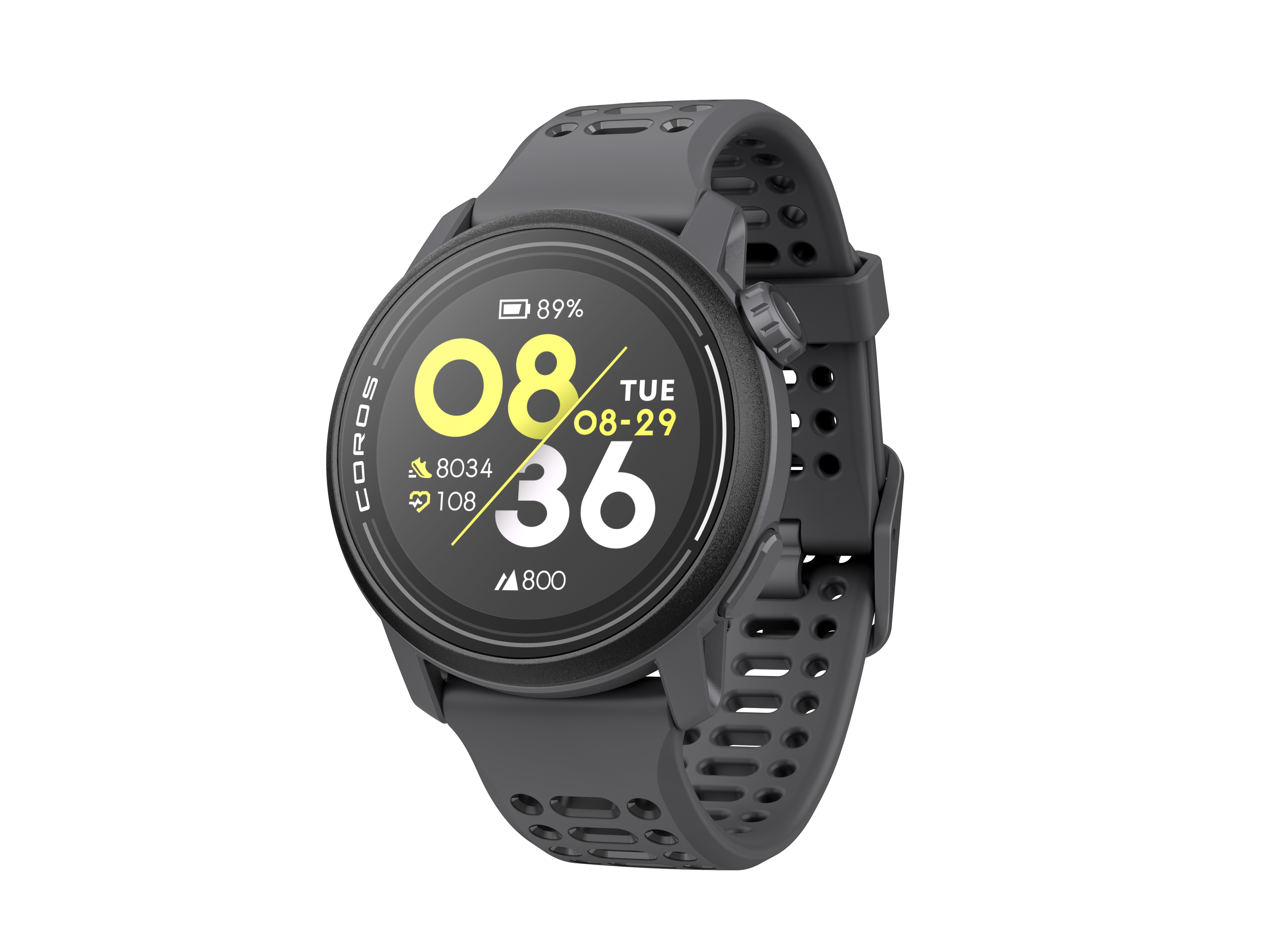 COROS Pace 3 ブラック腕時計　トムソーヤ Shop COROS PACE 3 GPS Sport Watch Black w/ Silicone Band with HSA