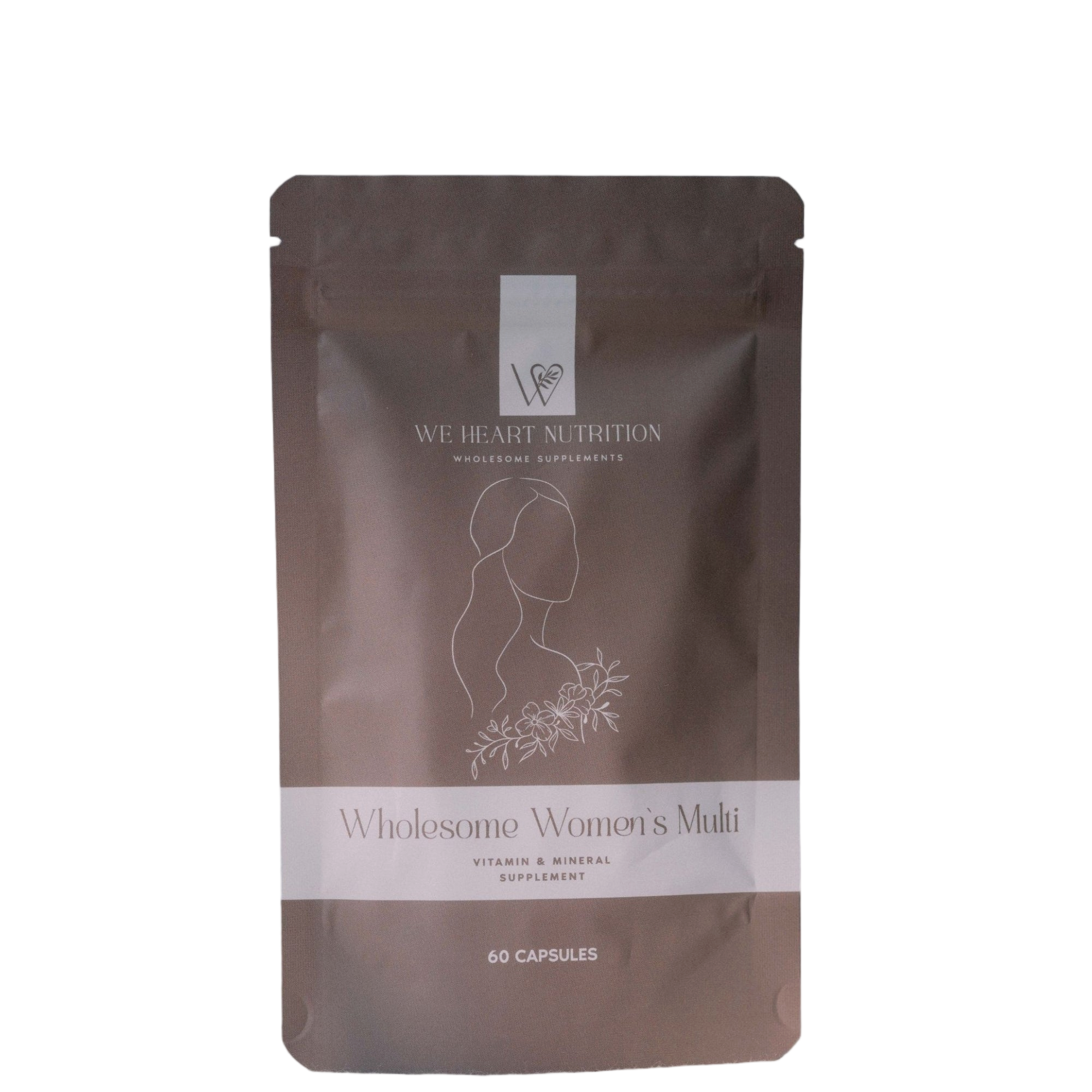 Bottle of Wholesome Women's Multi supplement
