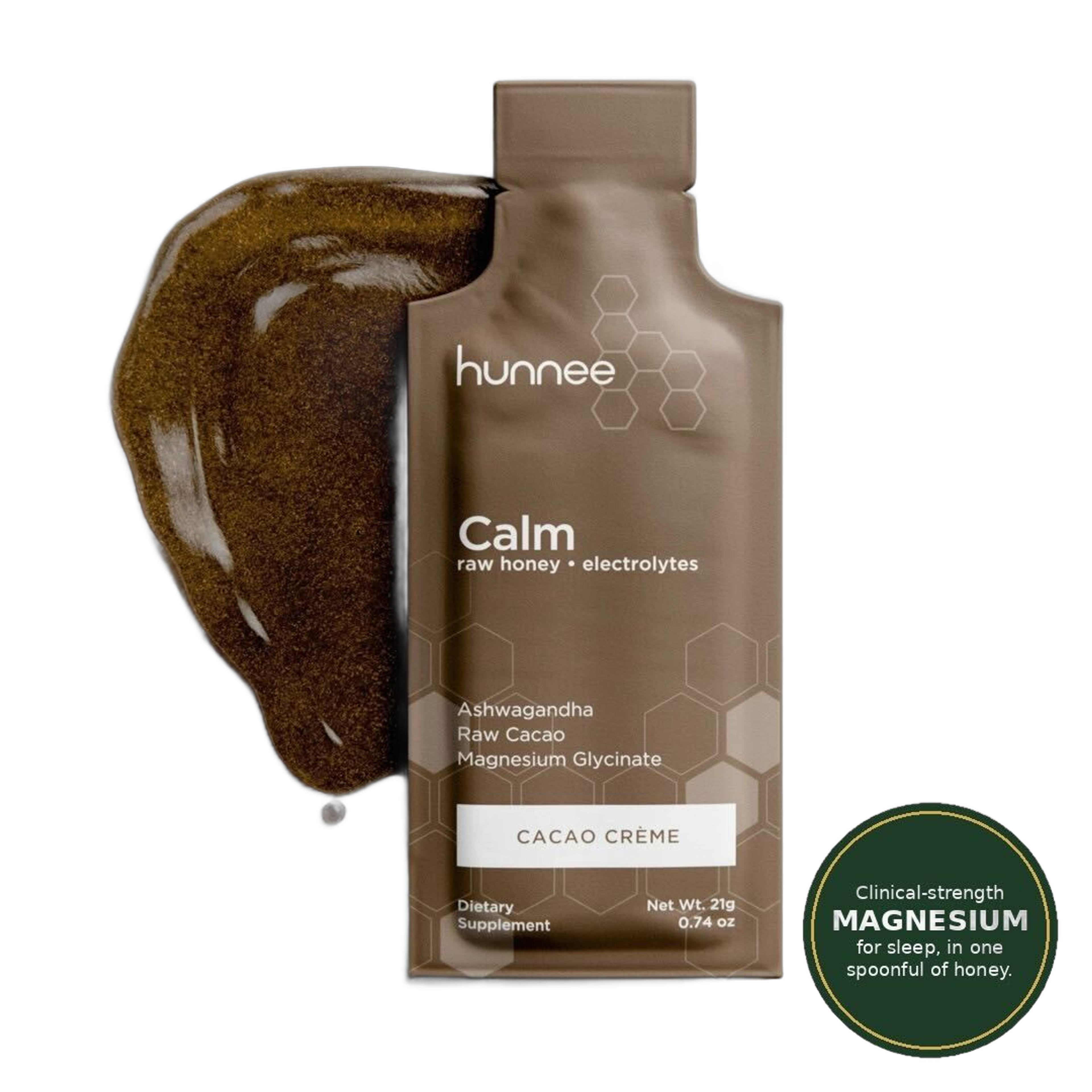 Hunnee Calm Magnesium Honey Supplement