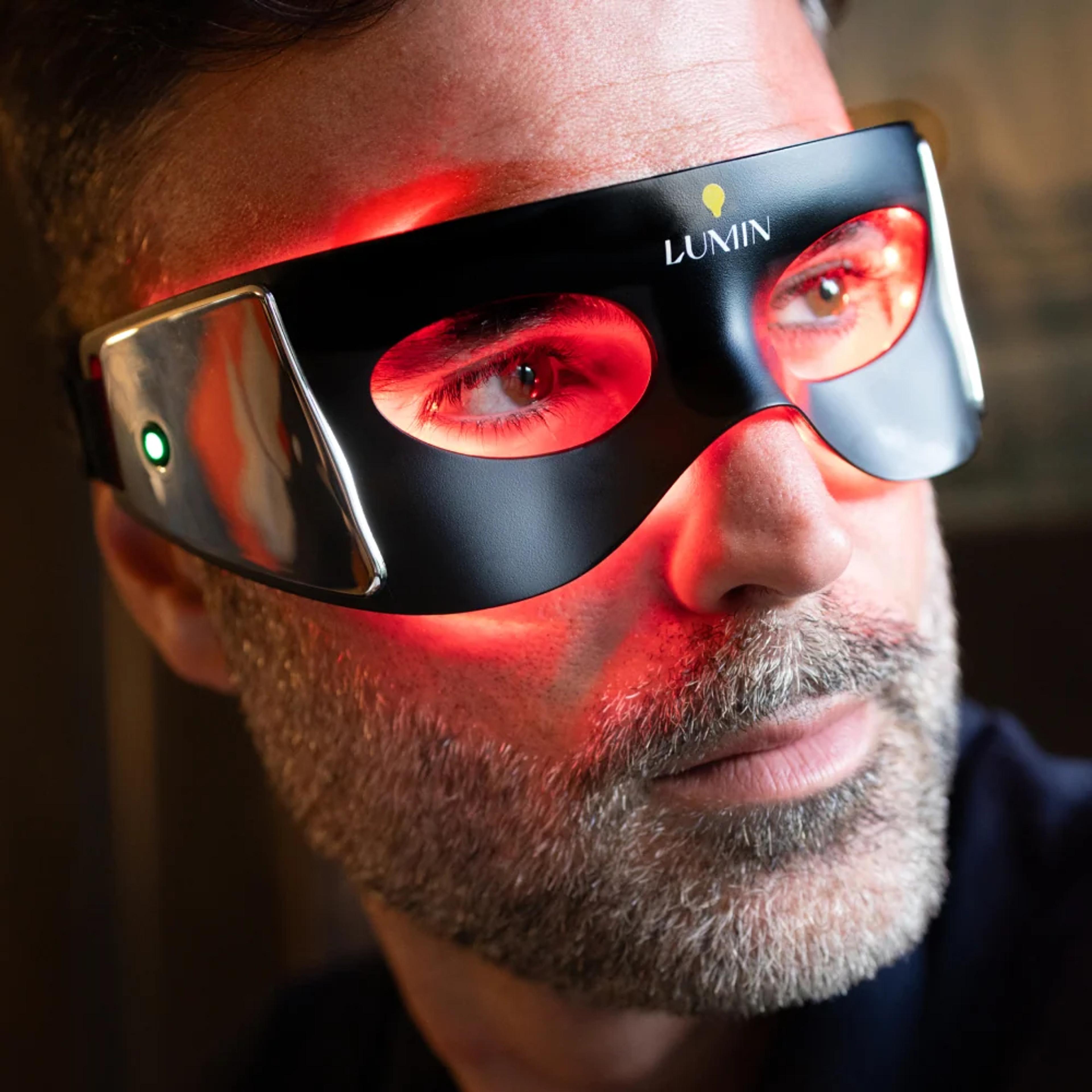 Luminator LED Eye Mask in Black