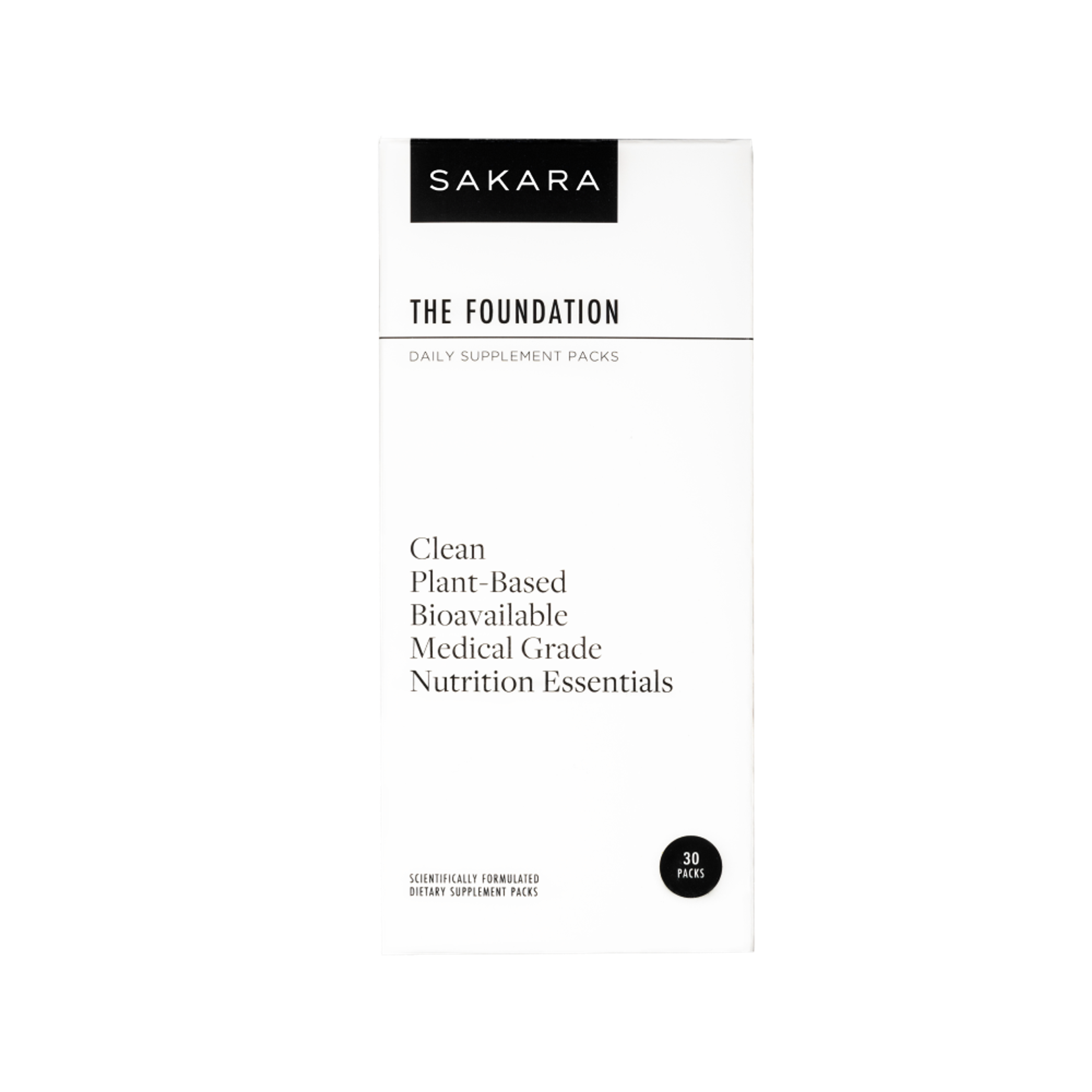 The Foundation Daily Supplement Packs