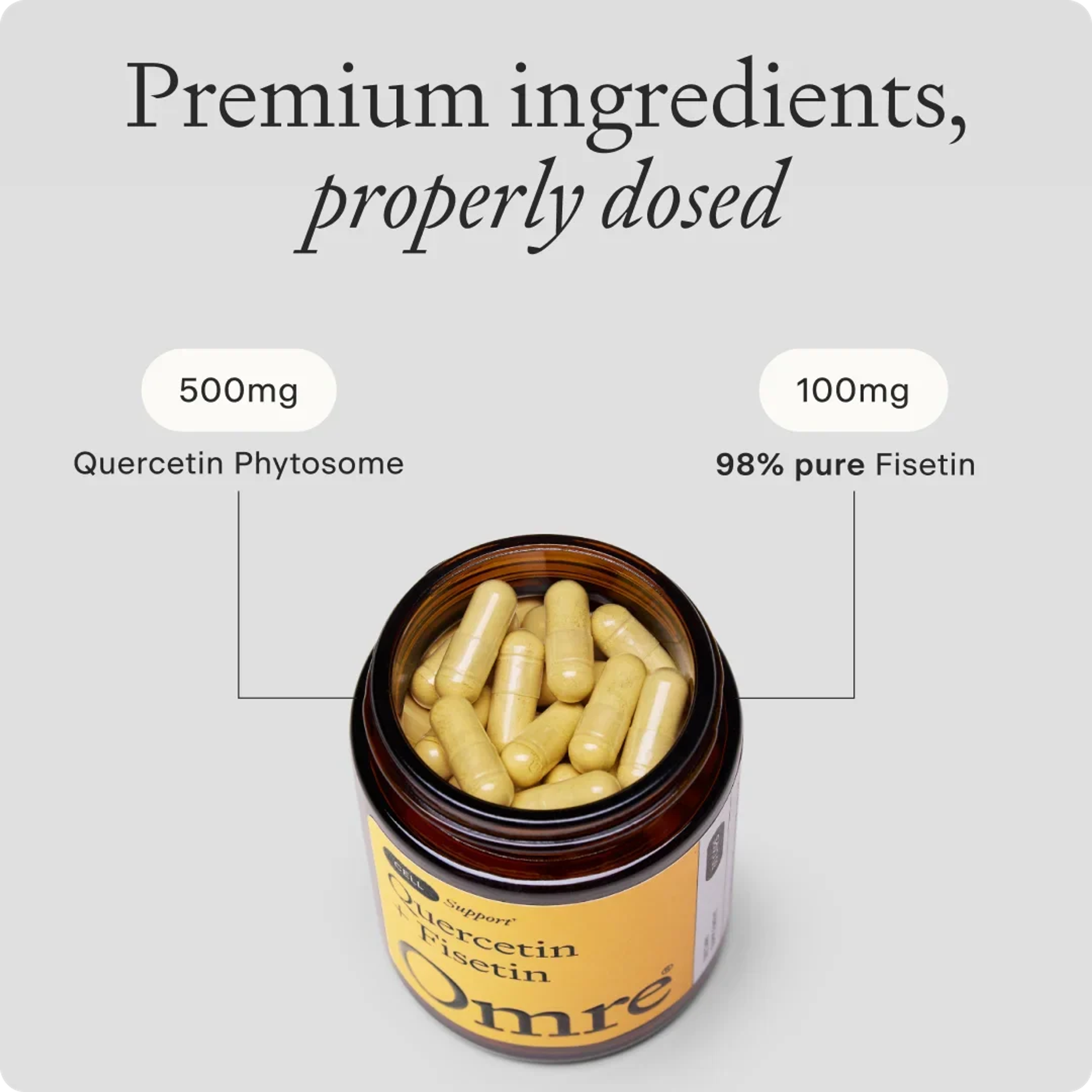 Quercetin + Fisetin