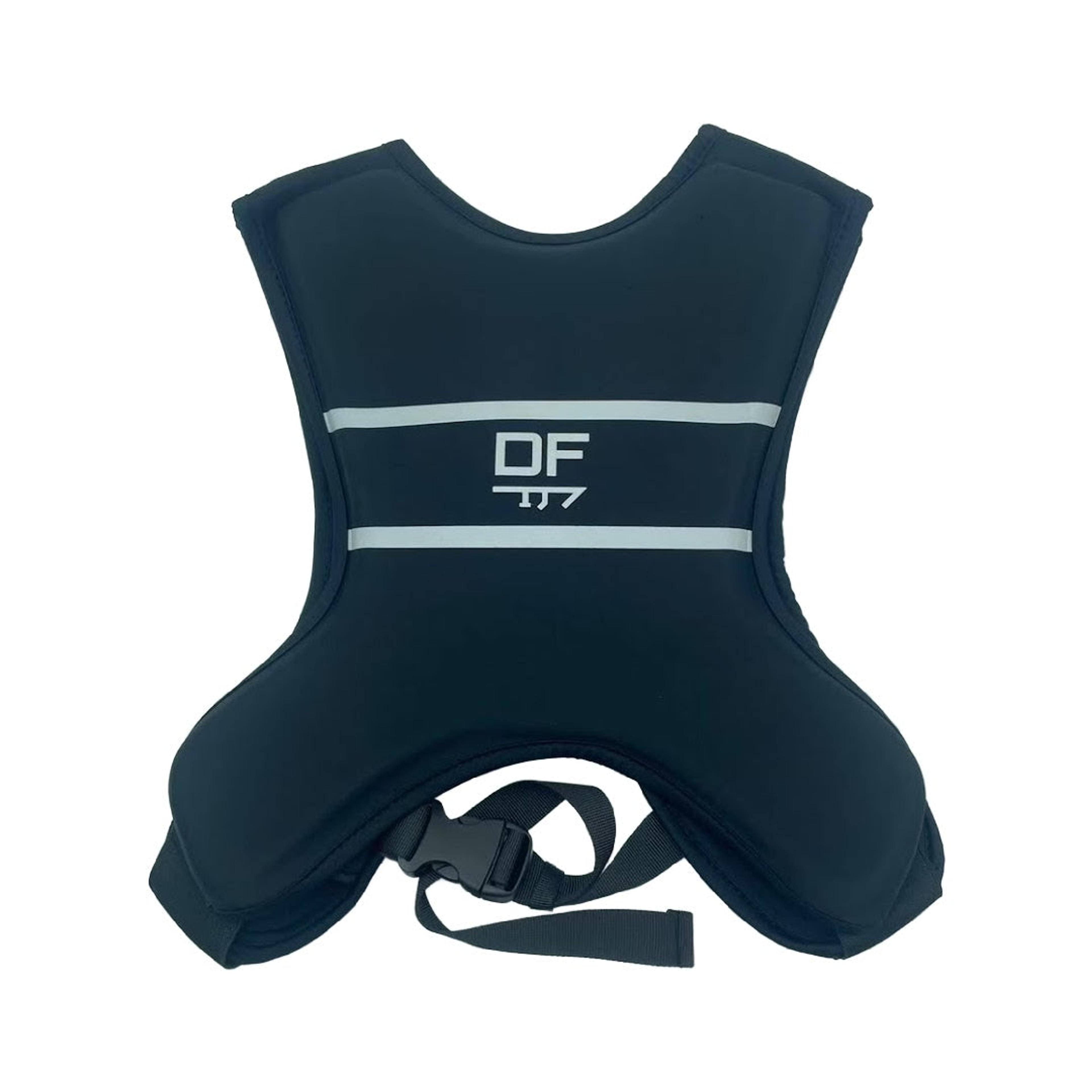 Zen-Cool: Cooling Hydrogel Weight Vest 8 lbs / Black image 3