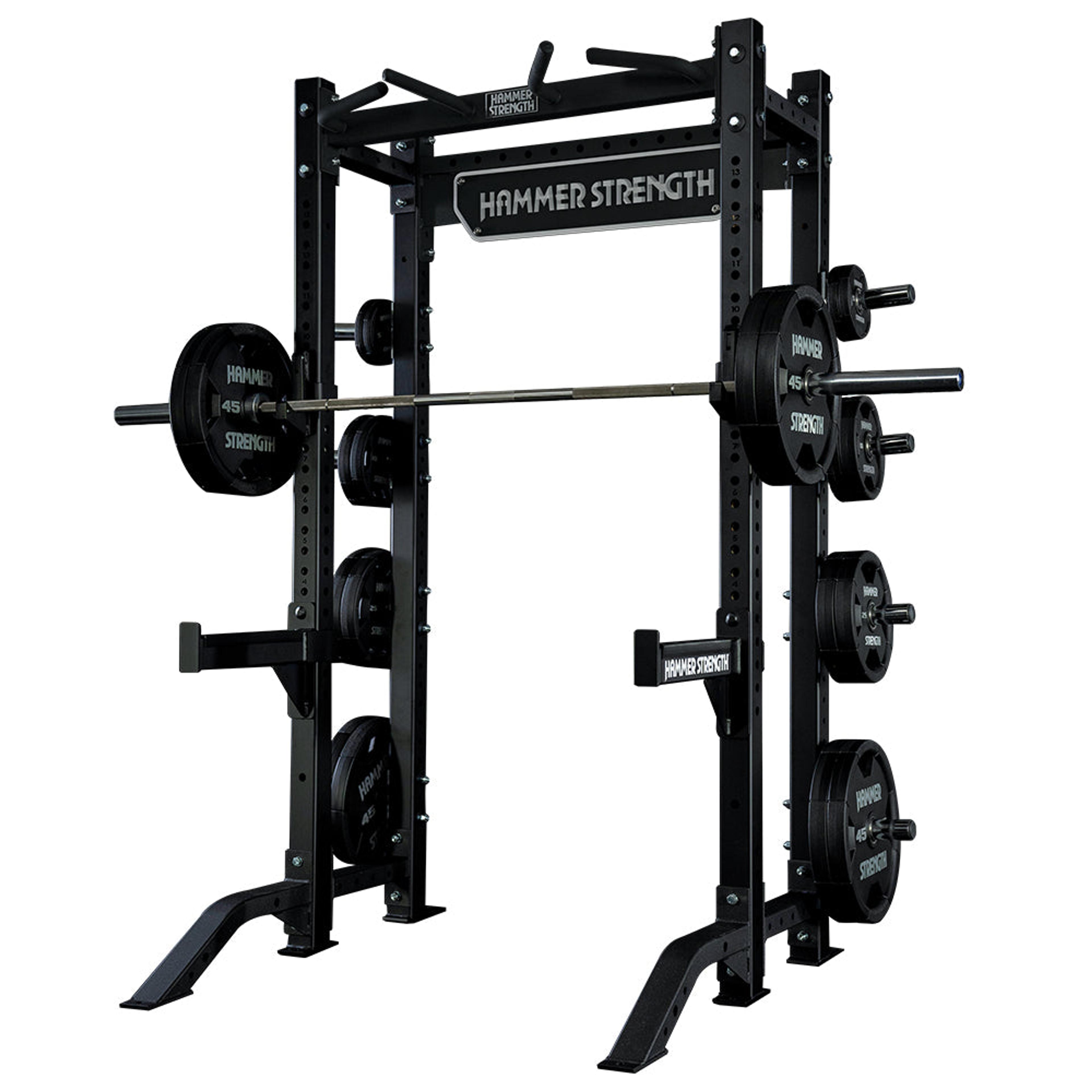 Hammer Strength NX Half Rack in Charcoal Frame