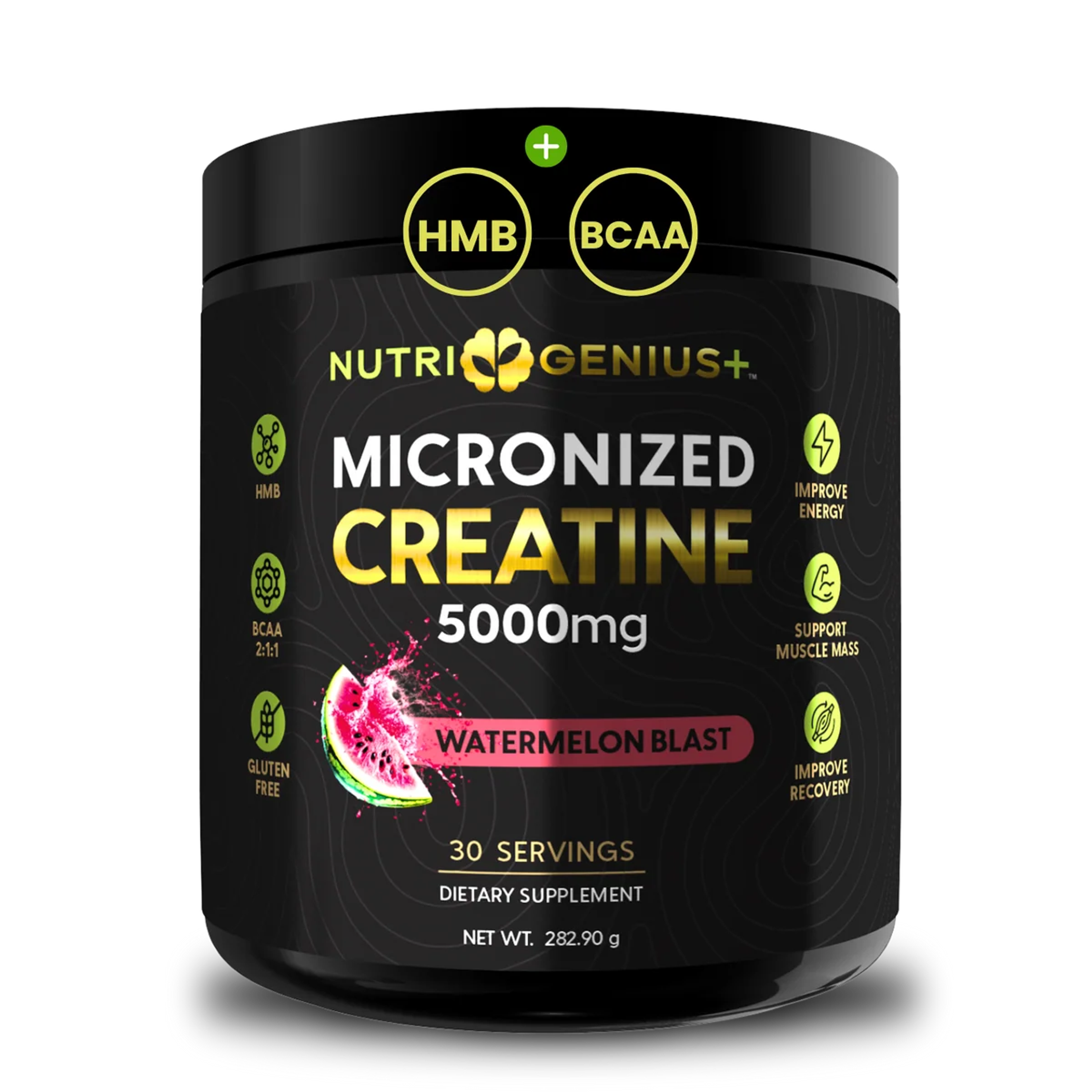 Product image for Creatine Micronized  Nutri Genius Plus - Watermelon in Watermelon