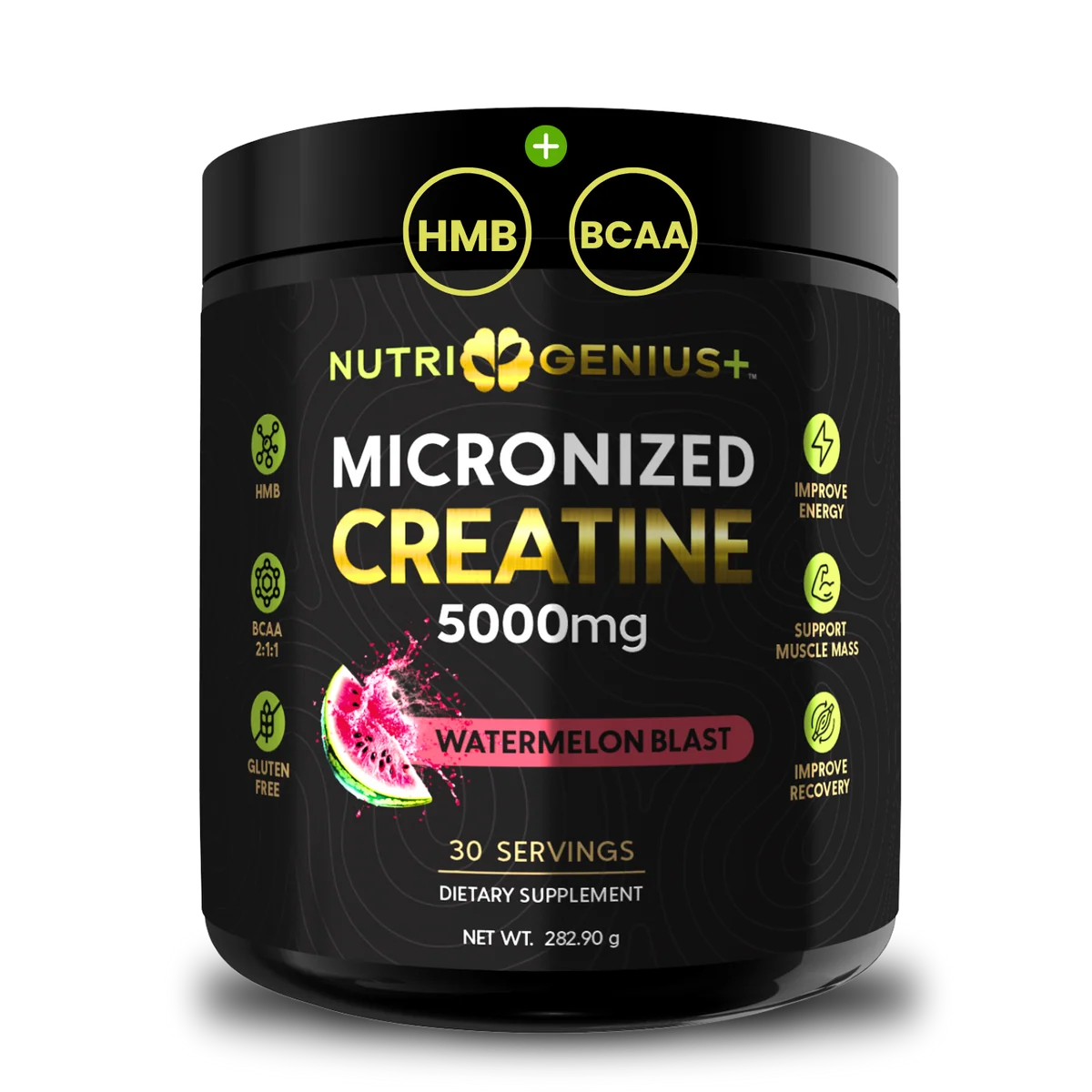 Product image for Creatine Micronized Nutri Genius Plus - Watermelon in Watermelon