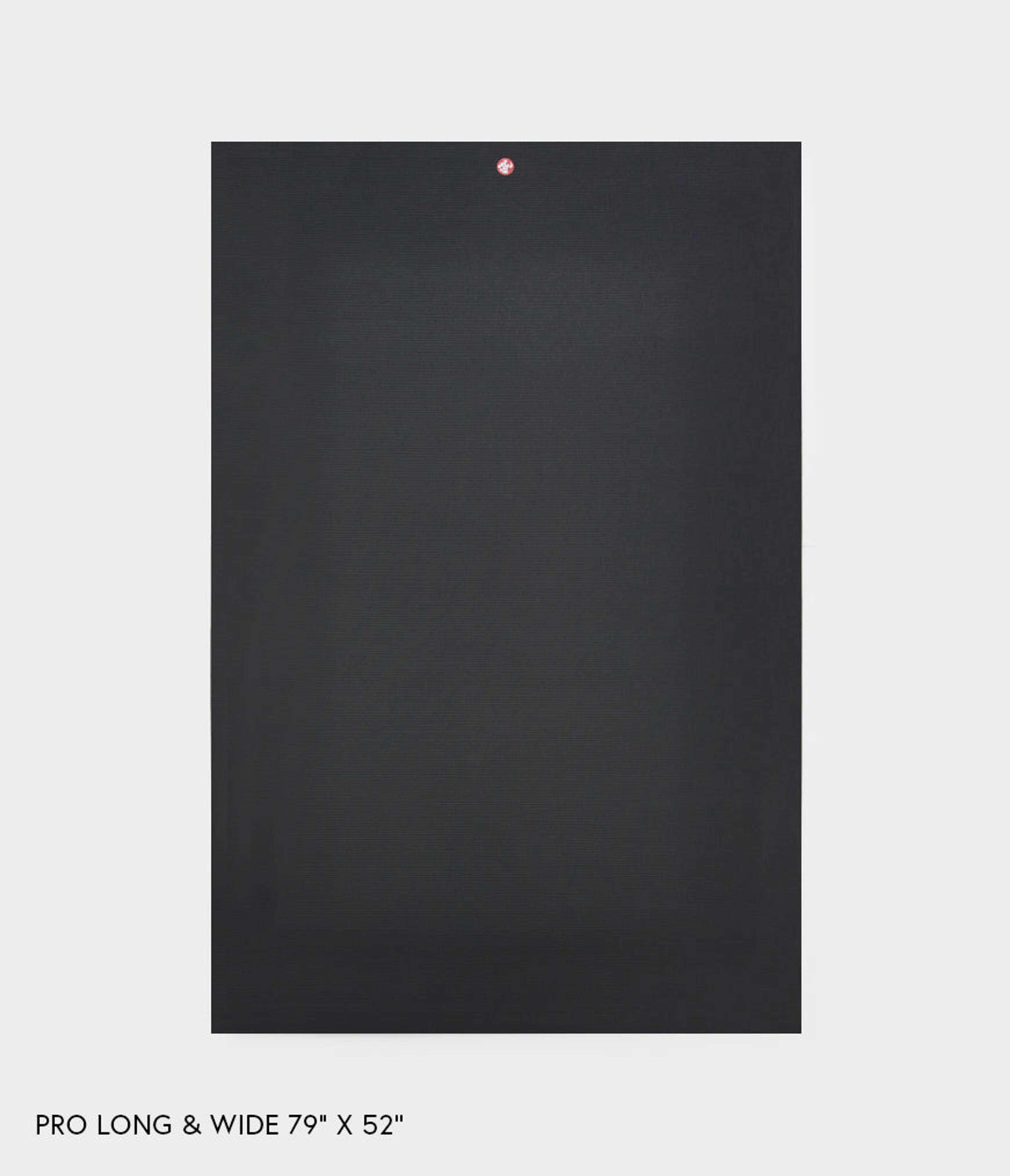 Product image for PRO Long & Wide Yoga Mat 6mm in Black