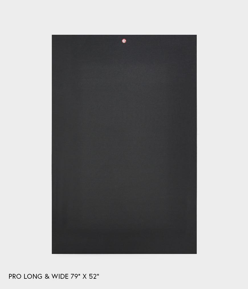 Product image for PRO Long & Wide Yoga Mat 6mm in Black