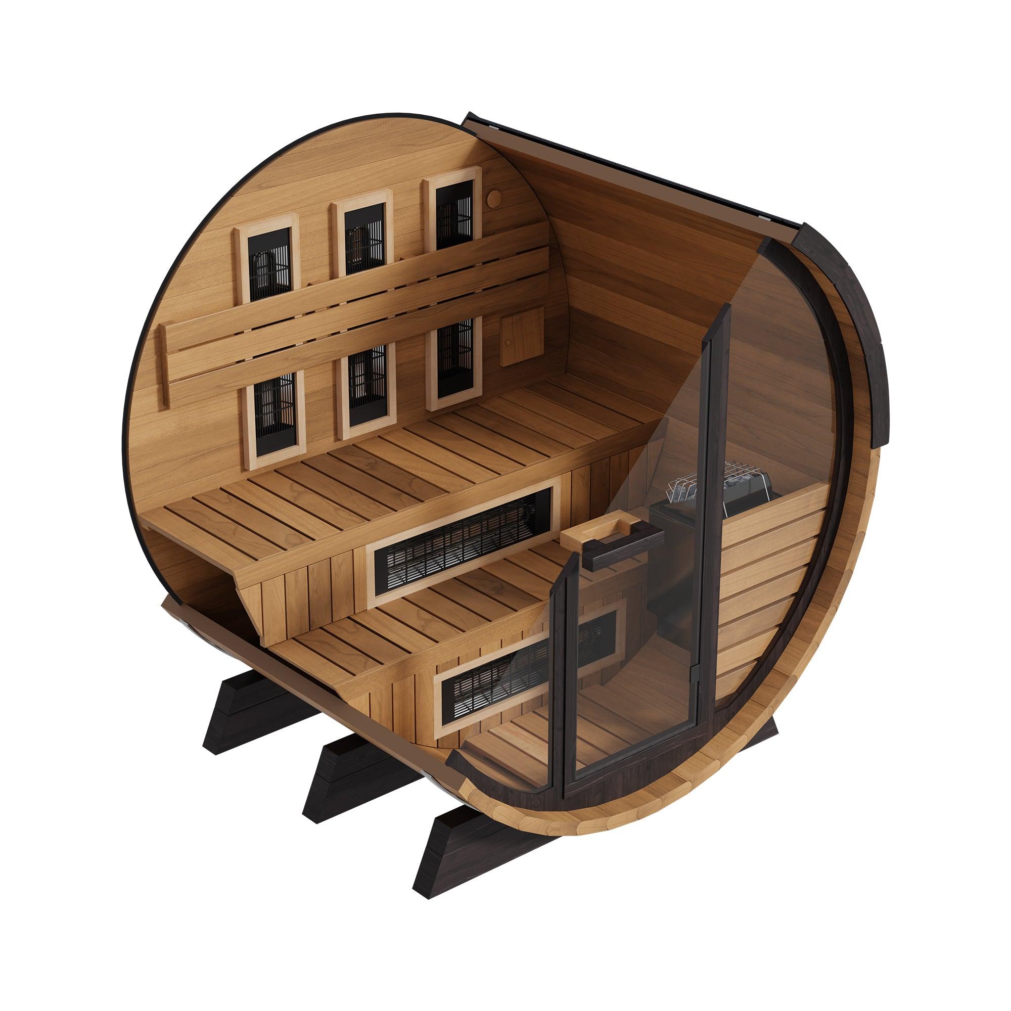 Finnmark FD-6 Infrared & Steam Barrel Sauna image 4