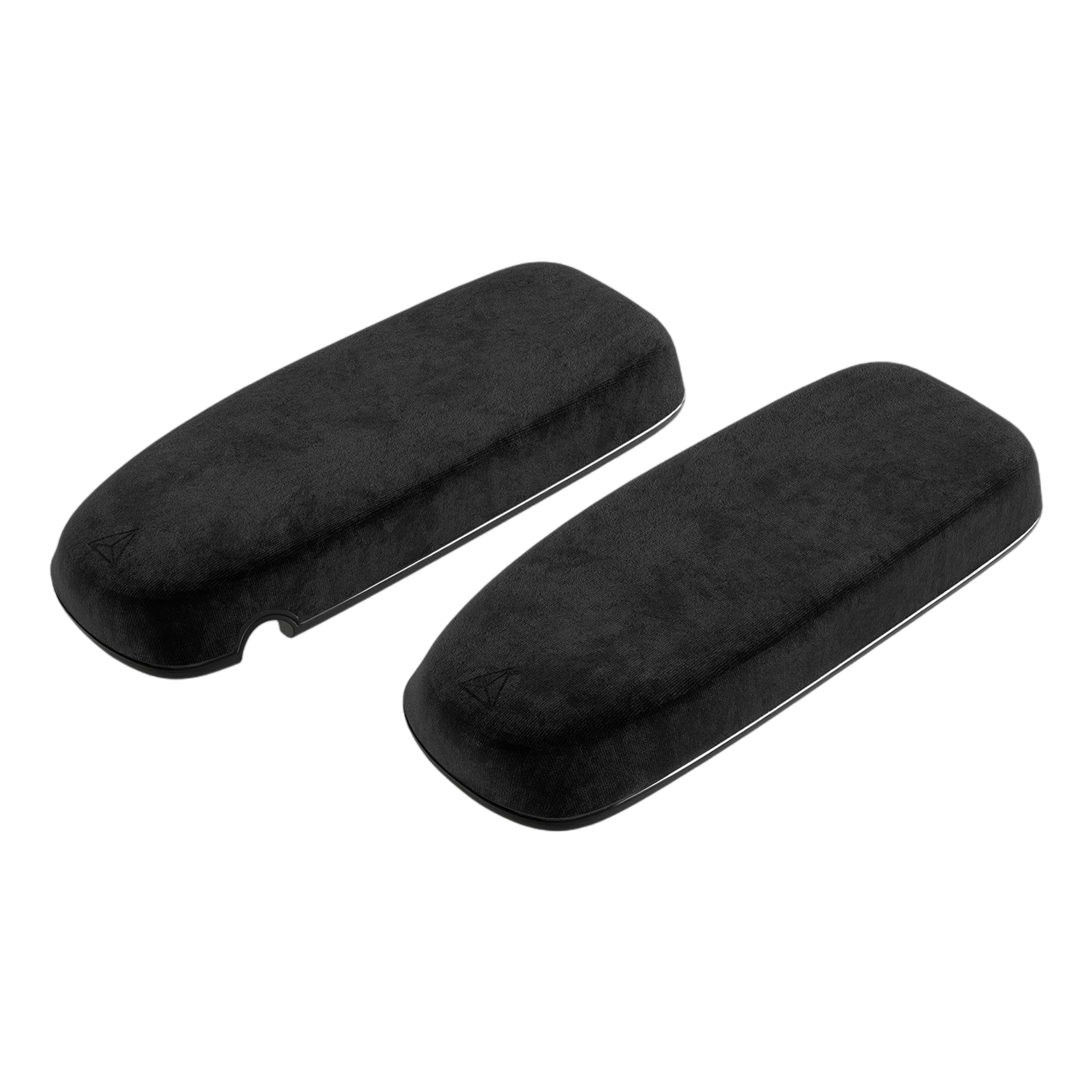 Black memory foam armrest top for Secretlab chair