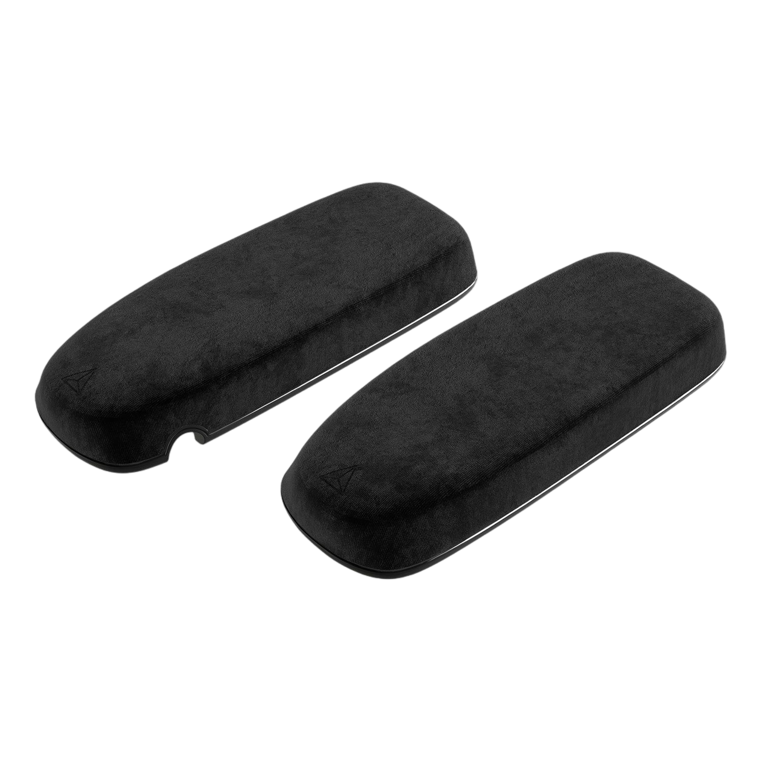 Black memory foam armrest top for Secretlab chair