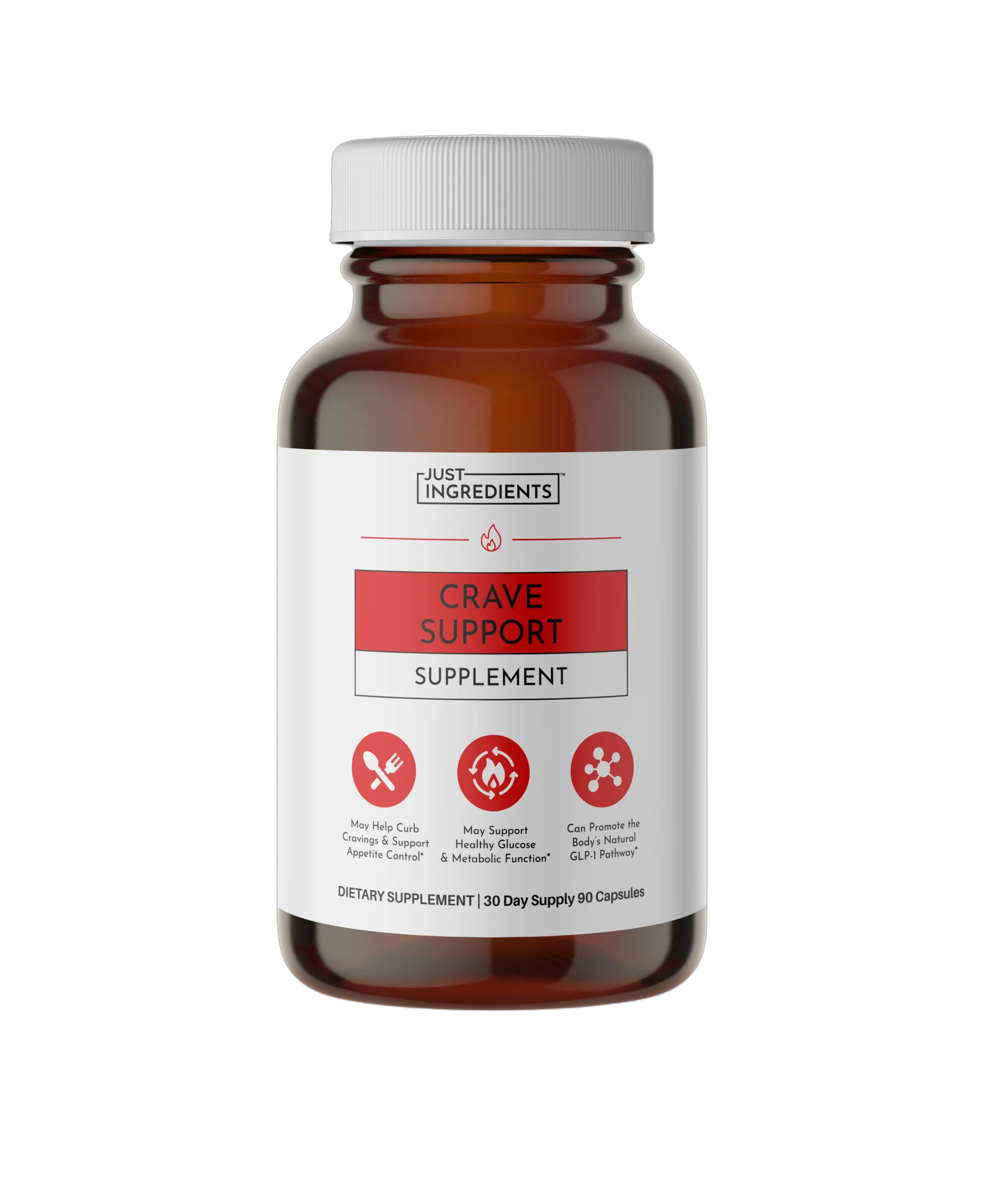 curb glp 1 supplement Just Ingredients Crave Support - HSA/FSA Eligible