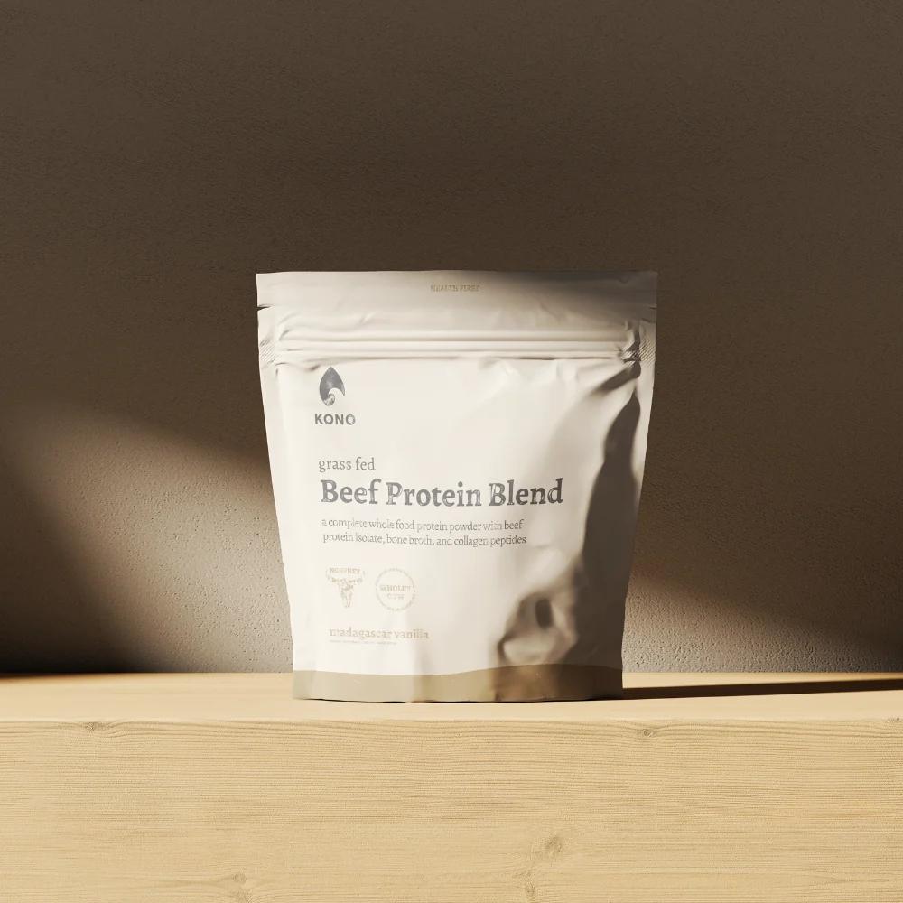 Product image for Beef Protein Blend - Raw Chocolate in Madagascar Vanilla