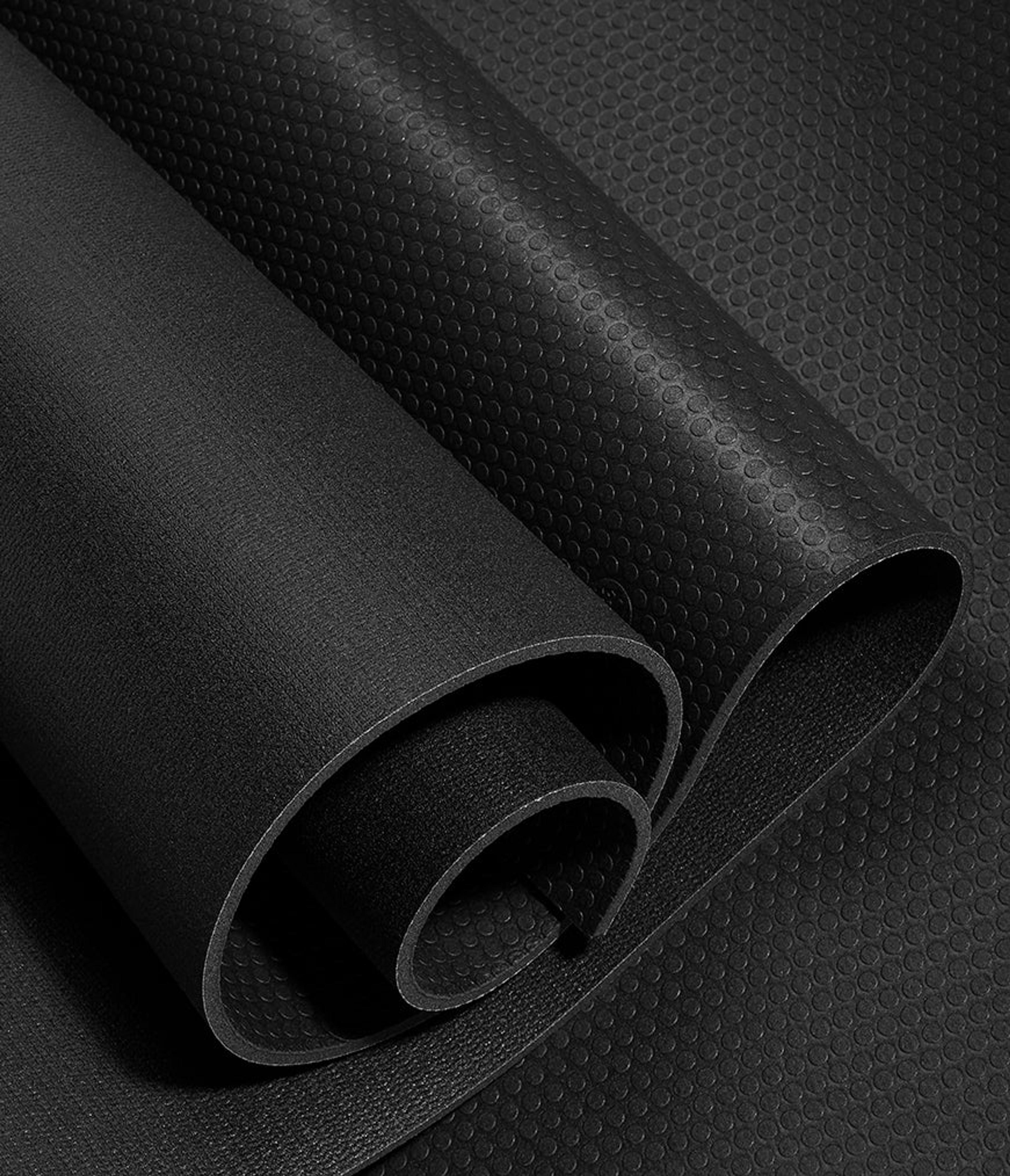 P/ROX Hybrid Fitness Mat 6mm in Black