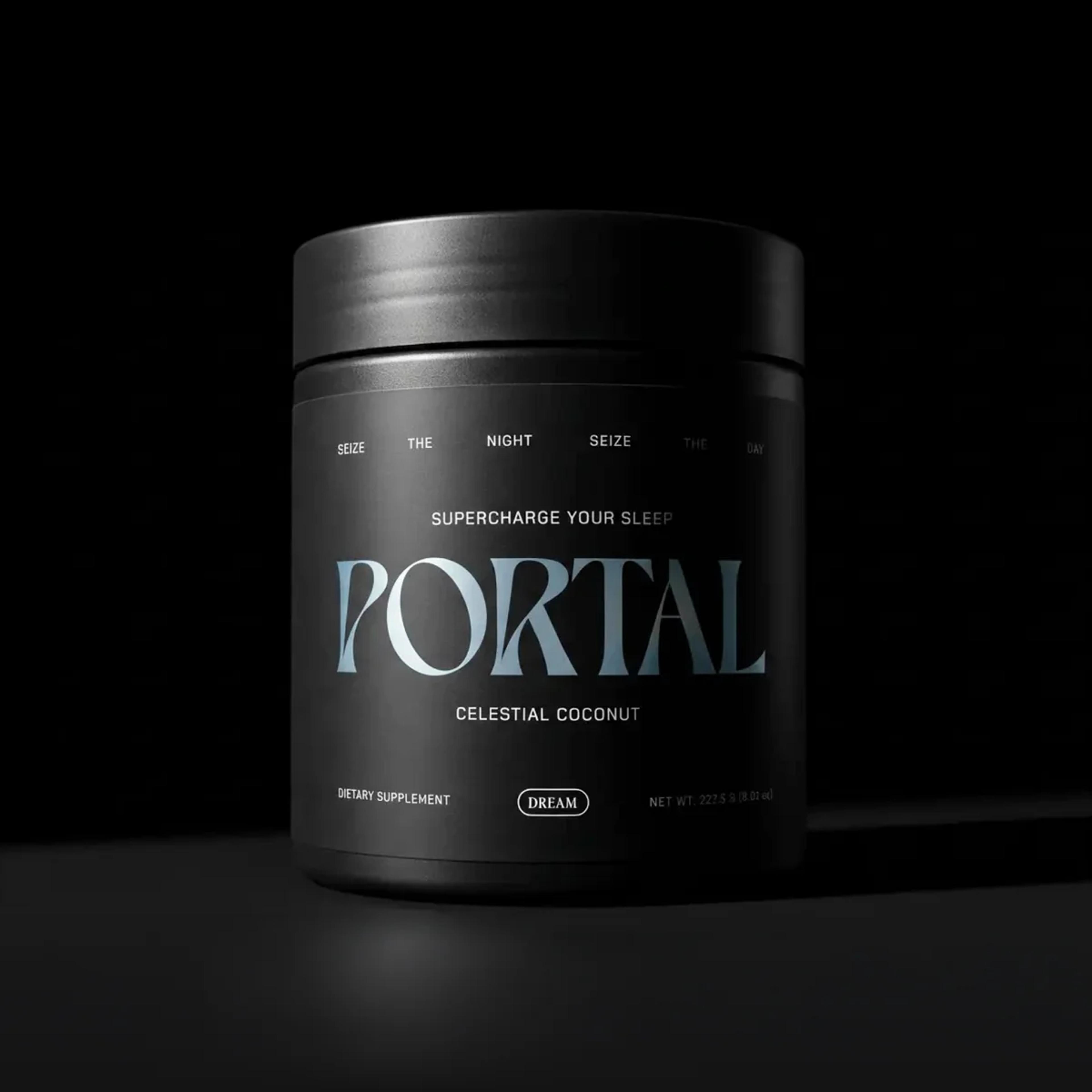 Portal Dream Powder Sleep Aid, Celestial Coconut (25 Servings)