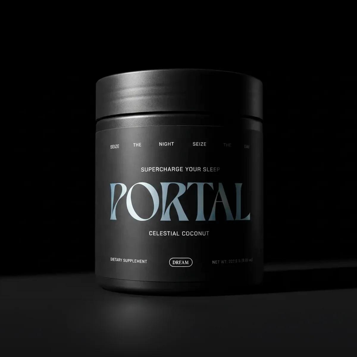 Portal Dream Powder Sleep Aid, Celestial Coconut (25 Servings)